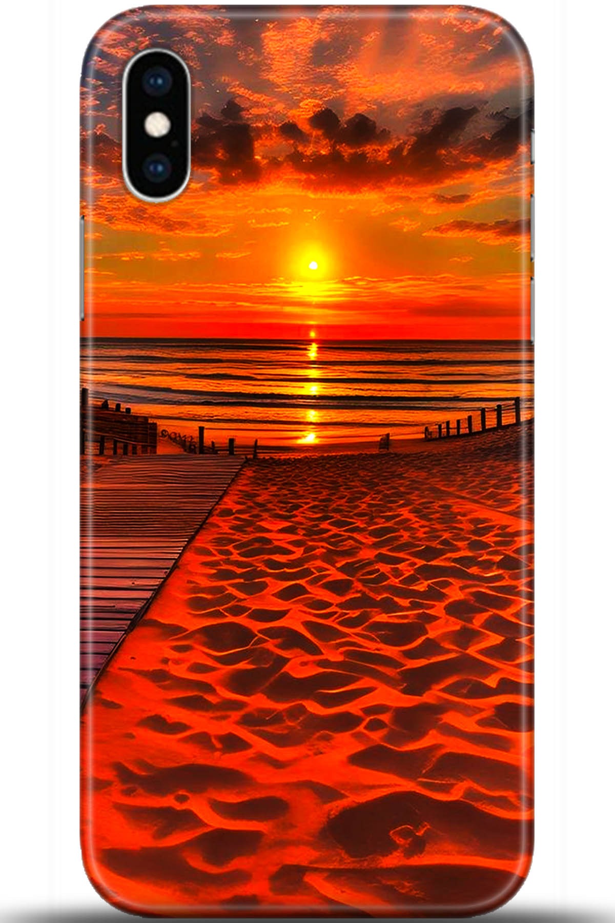 Apple iPhone XS Uyumlu Kılıf HD Baskılı Kılıf - Followed Institution 5600