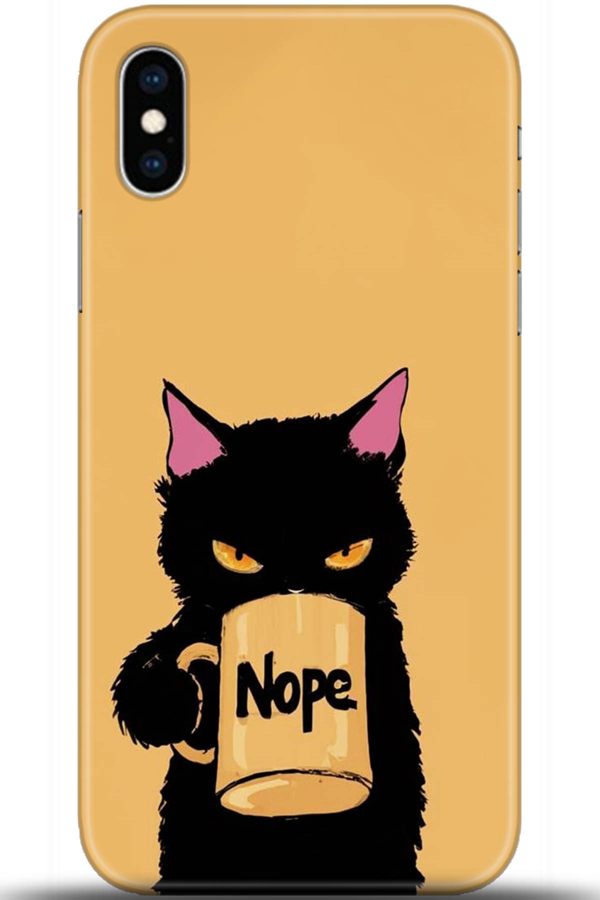 Apple iPhone XS Uyumlu Kılıf HD Baskılı Kılıf - Followed Institution 5652