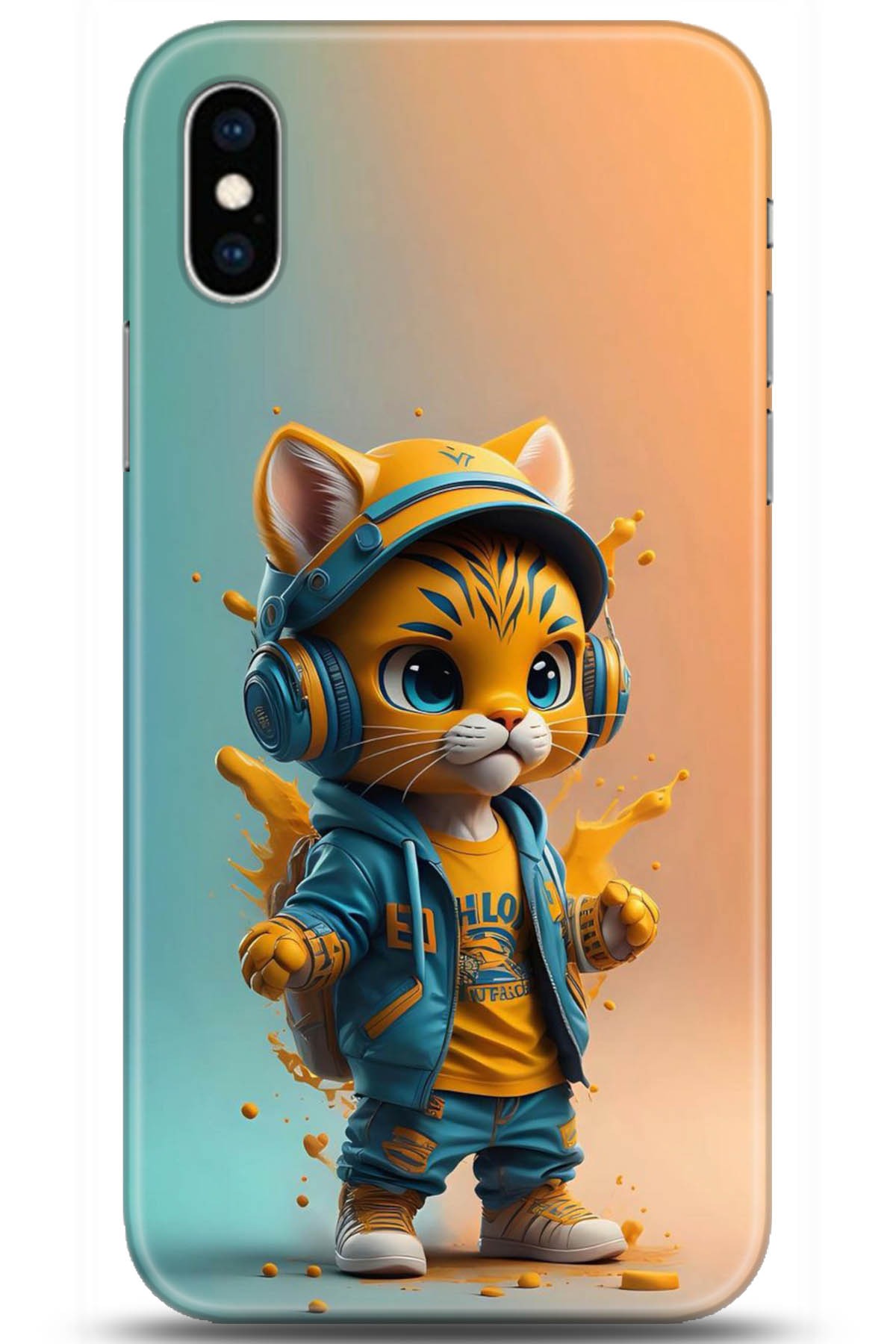 Apple iPhone XS Max Uyumlu Kılıf HD Baskılı Kılıf - Followed Institution 5101