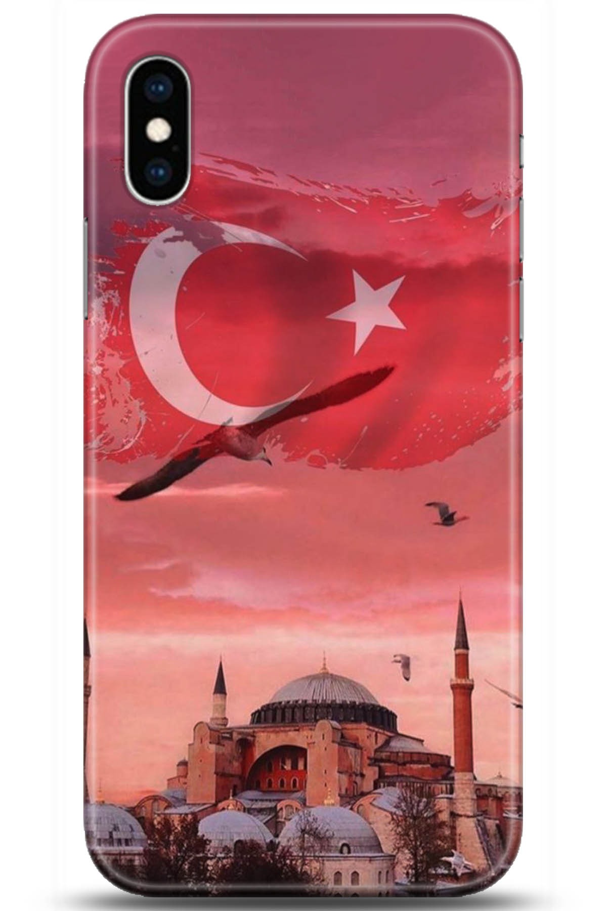 Apple iPhone XS Max Uyumlu Kılıf HD Baskılı Kılıf - Followed Institution 5179