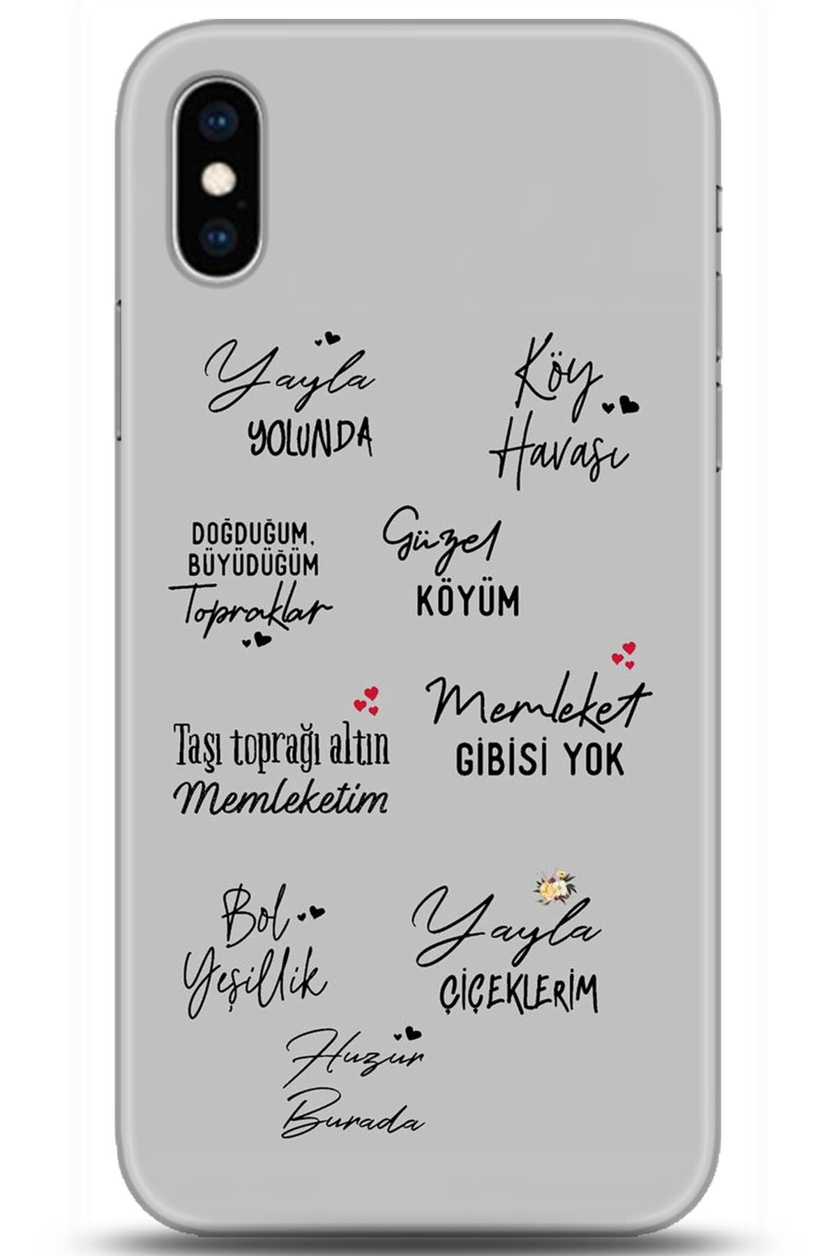 Apple iPhone XS Max Uyumlu Kılıf HD Baskılı Kılıf - Followed Institution 5210