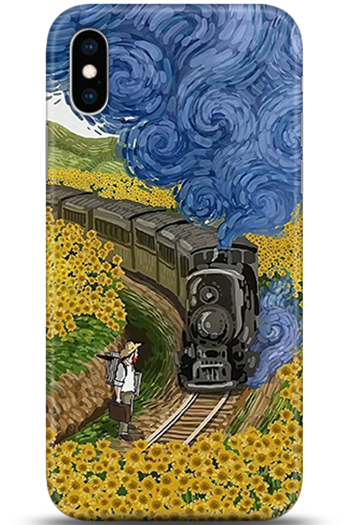 Apple iPhone XS Max Uyumlu Kılıf HD Baskılı Kılıf - Followed Institution 5344