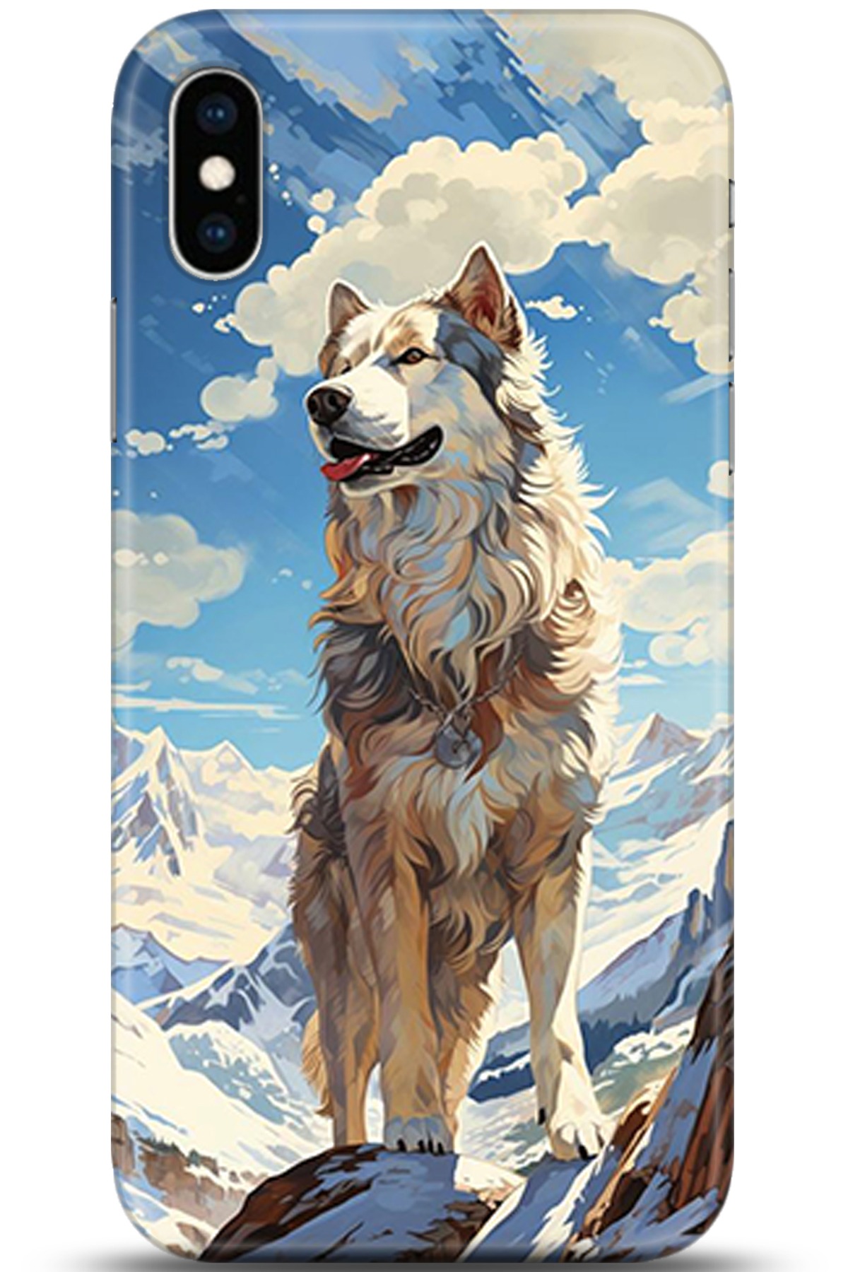 Apple iPhone XS Max Uyumlu Kılıf HD Baskılı Kılıf - Followed Institution 5357