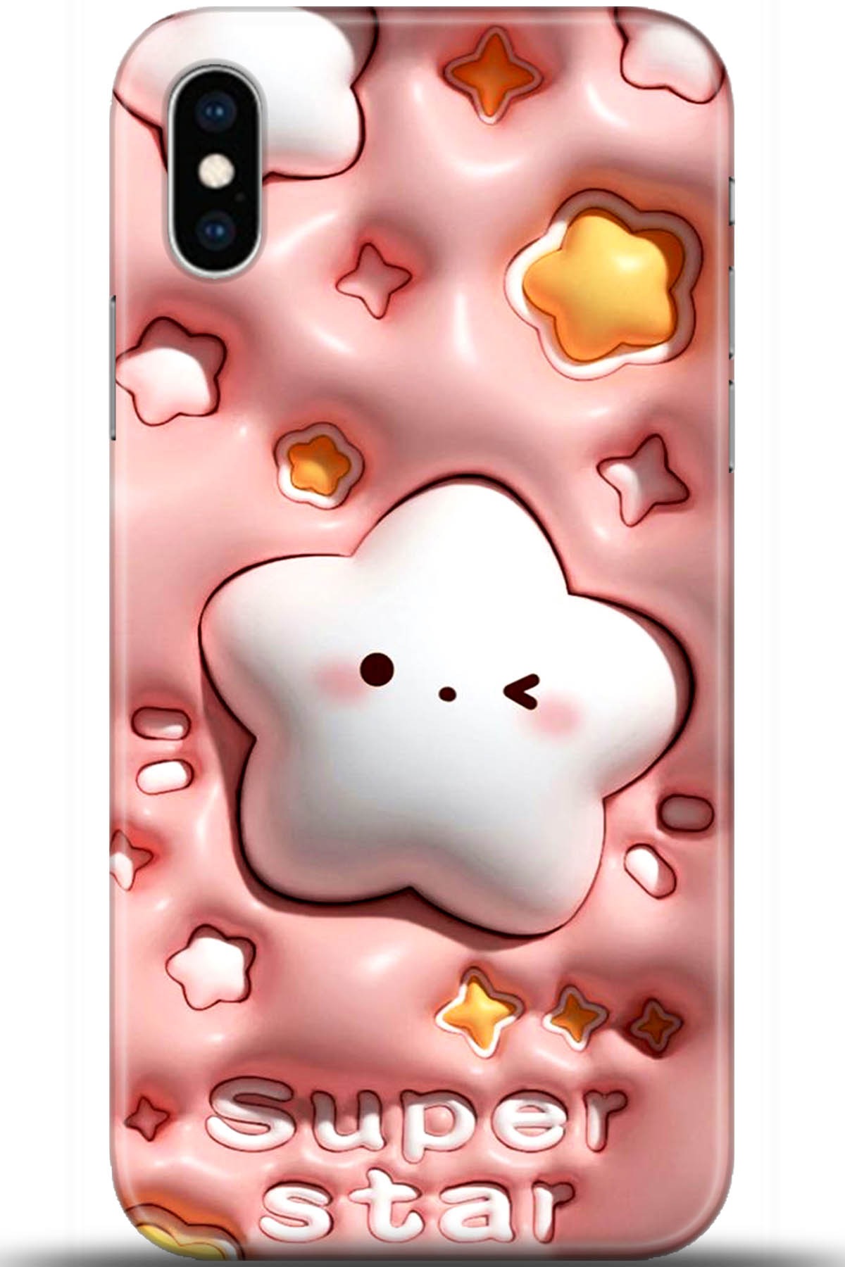 Apple iPhone XS Max Uyumlu Kılıf HD Baskılı Kılıf - Followed Institution 5420