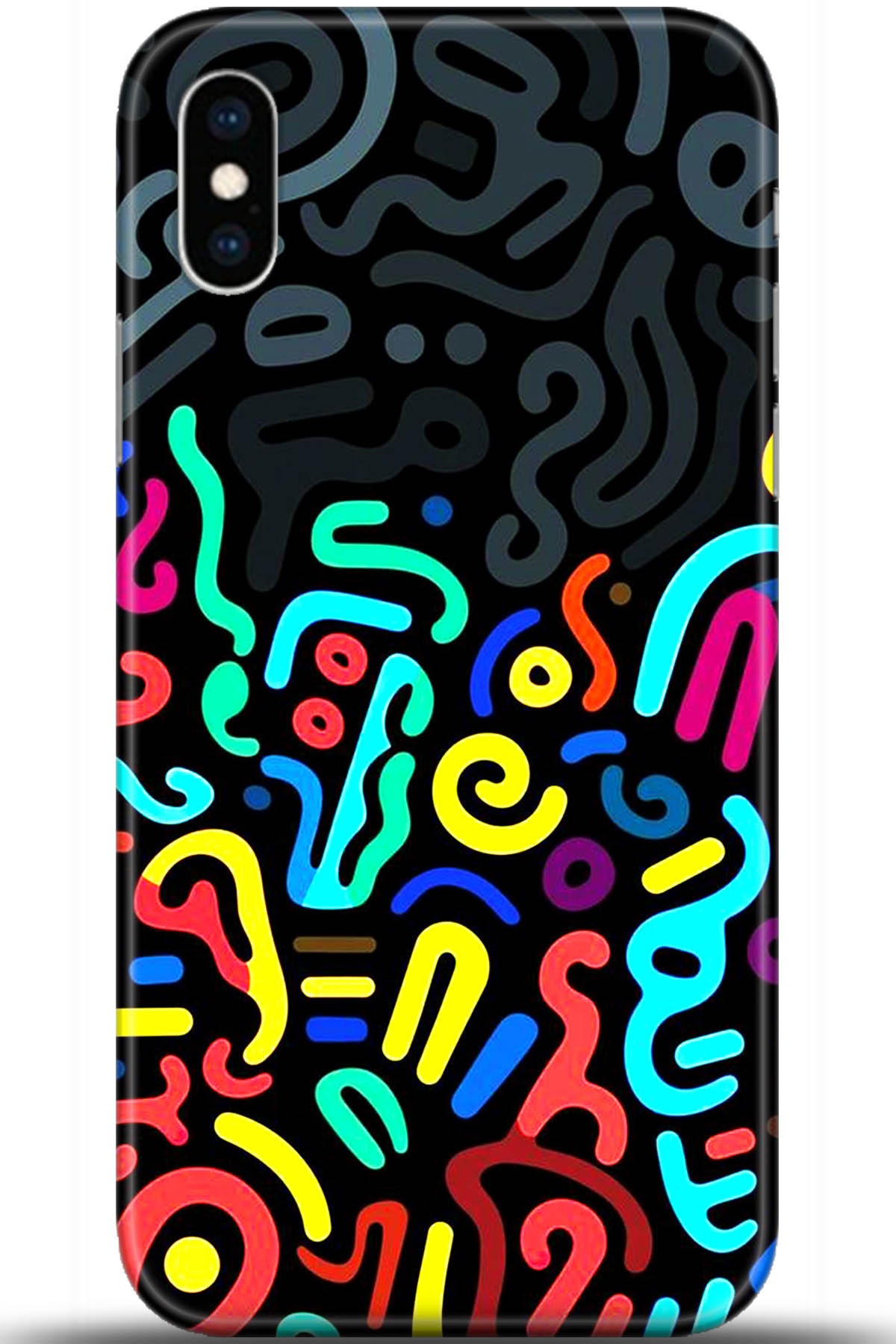 Apple iPhone XS Max Uyumlu Kılıf HD Baskılı Kılıf - Followed Institution 5465