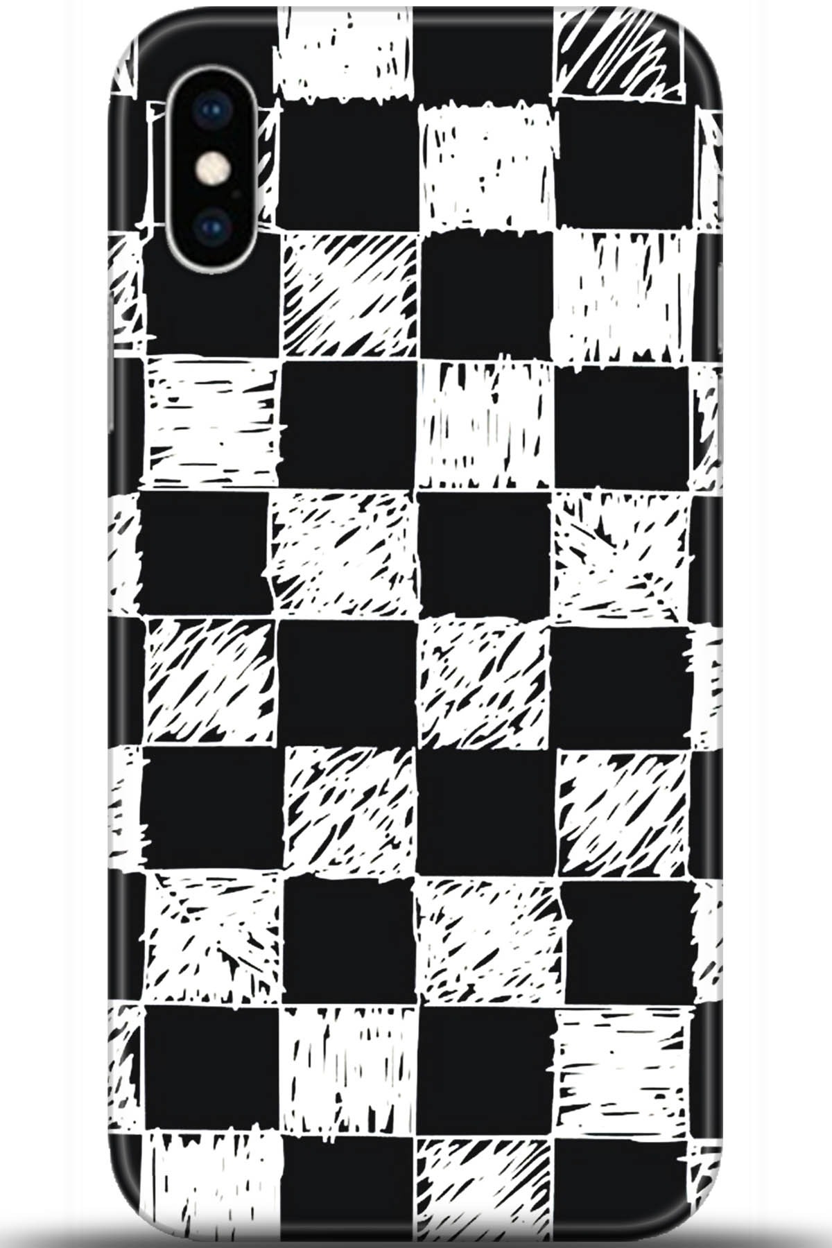 Apple iPhone XS Max Uyumlu Kılıf HD Baskılı Kılıf - Followed Institution 5483