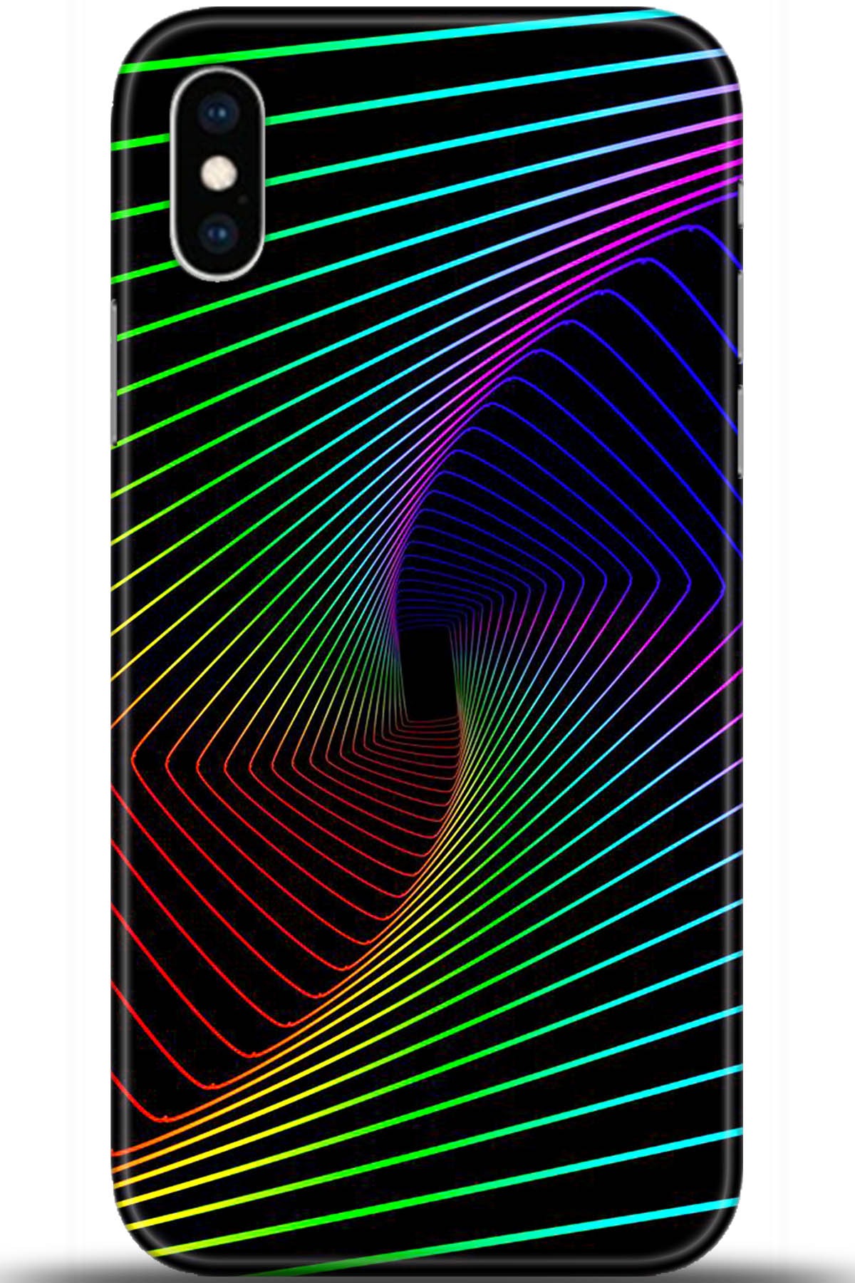 Apple iPhone XS Max Uyumlu Kılıf HD Baskılı Kılıf - Followed Institution 5488