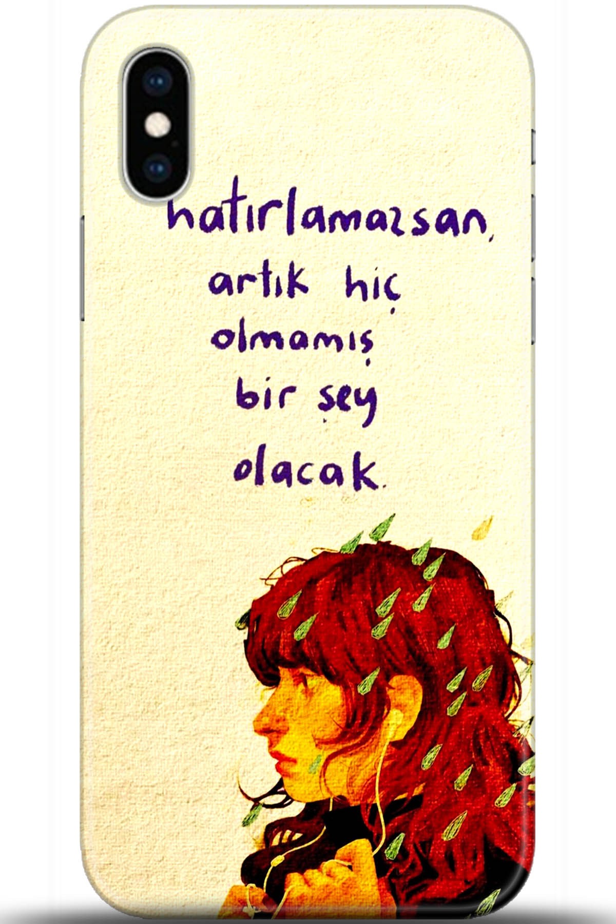 Apple iPhone XS Max Uyumlu Kılıf HD Baskılı Kılıf - Followed Institution 5595