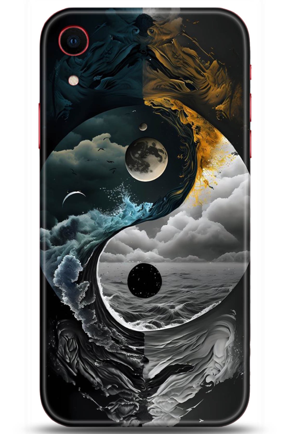 Apple iPhone XR Uyumlu Kılıf HD Baskılı Kılıf - Followed Institution 5177