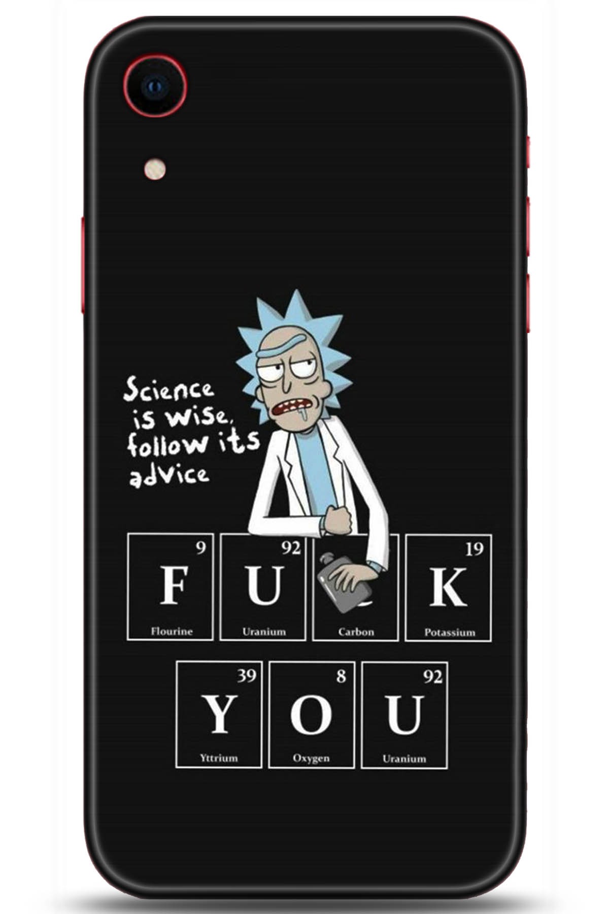 Apple iPhone XR Uyumlu Kılıf HD Baskılı Kılıf - Followed Institution 5217