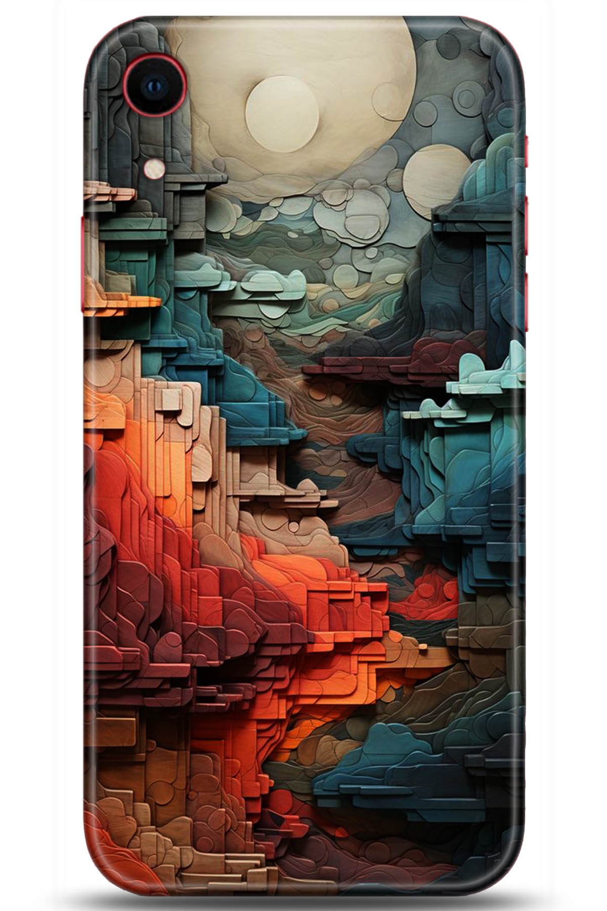 Apple iPhone XR Uyumlu Kılıf HD Baskılı Kılıf - Followed Institution 5218