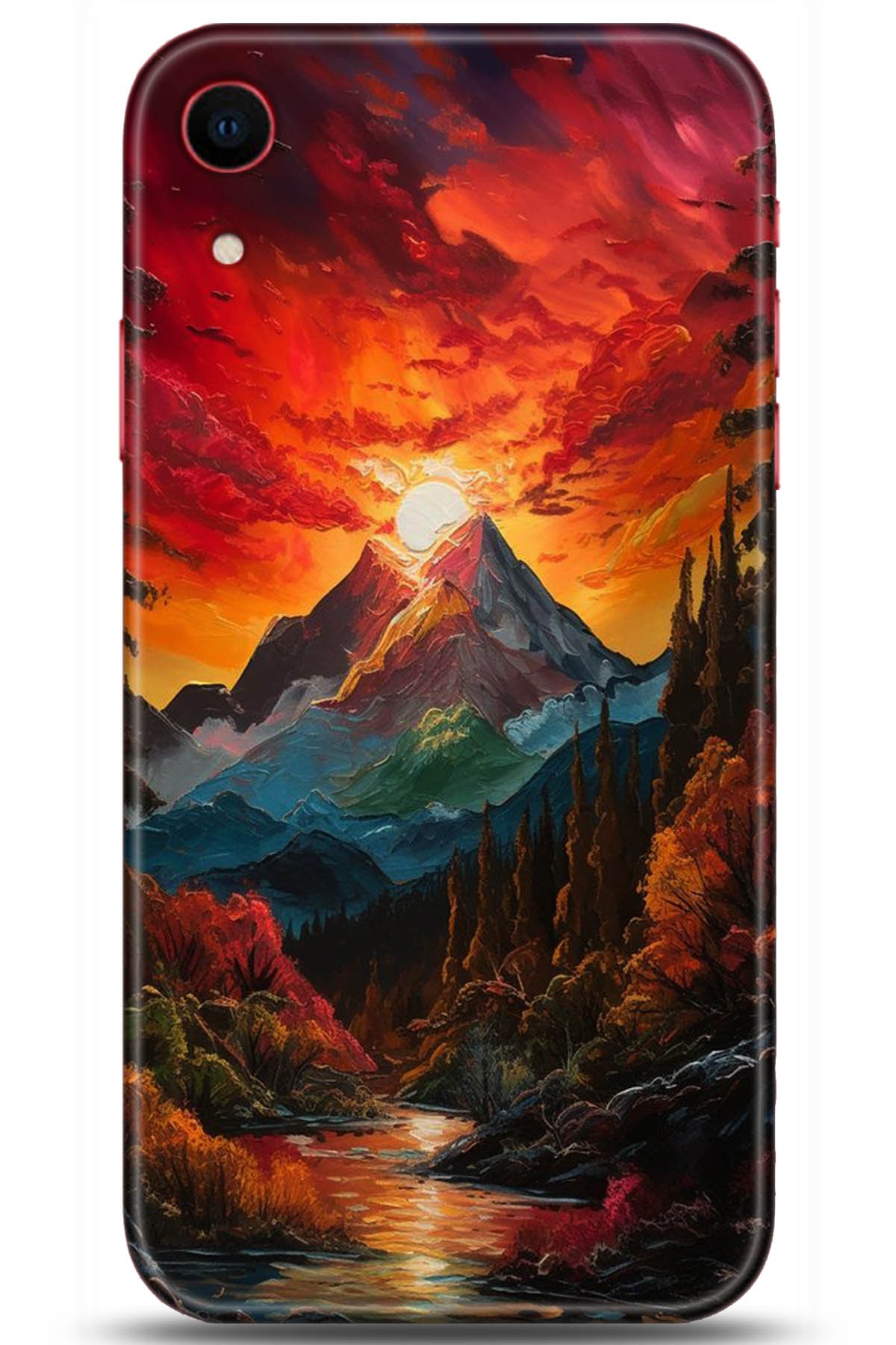 Apple iPhone XR Uyumlu Kılıf HD Baskılı Kılıf - Followed Institution 5224