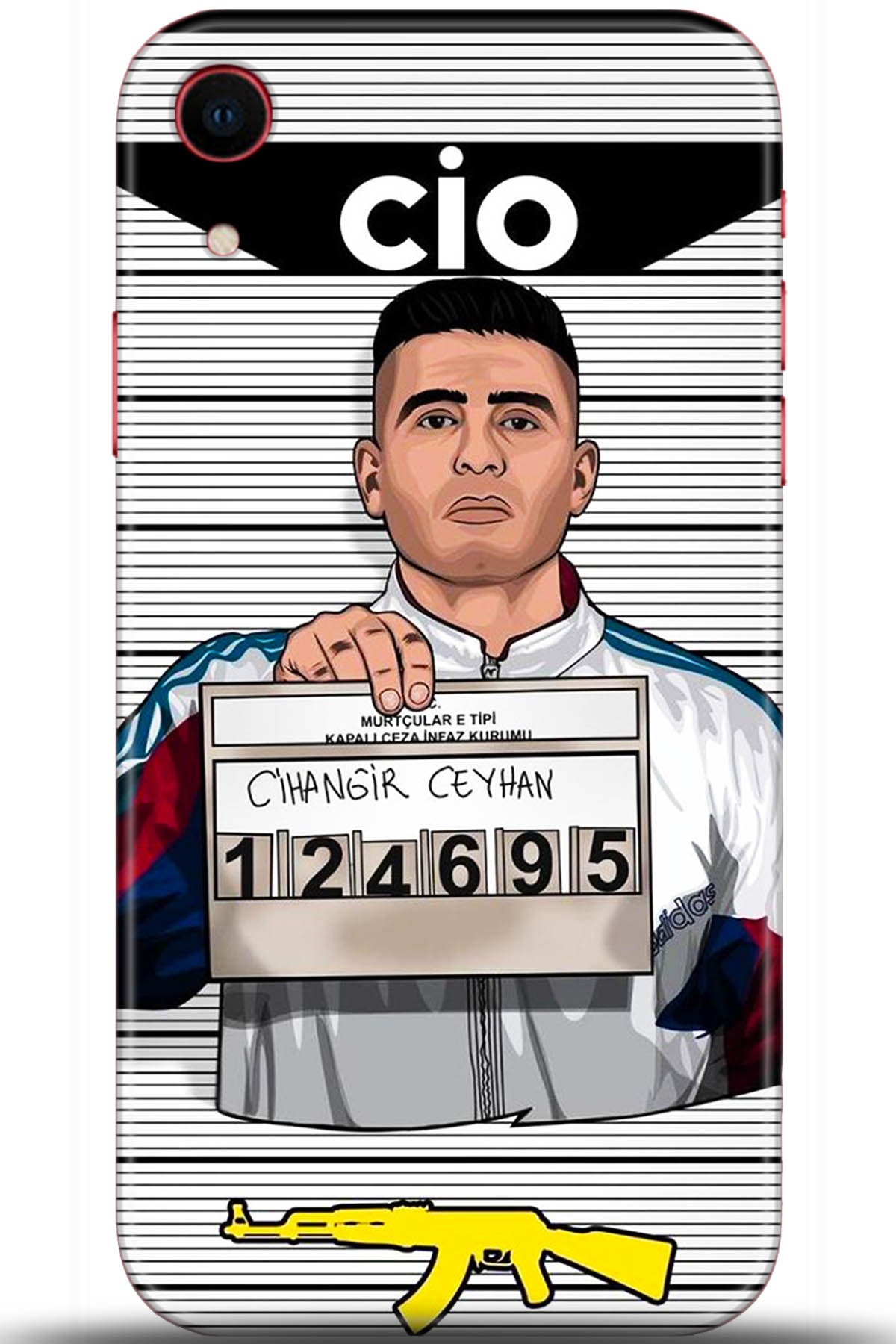 Apple iPhone XR Uyumlu Kılıf HD Baskılı Kılıf - Followed Institution 5411