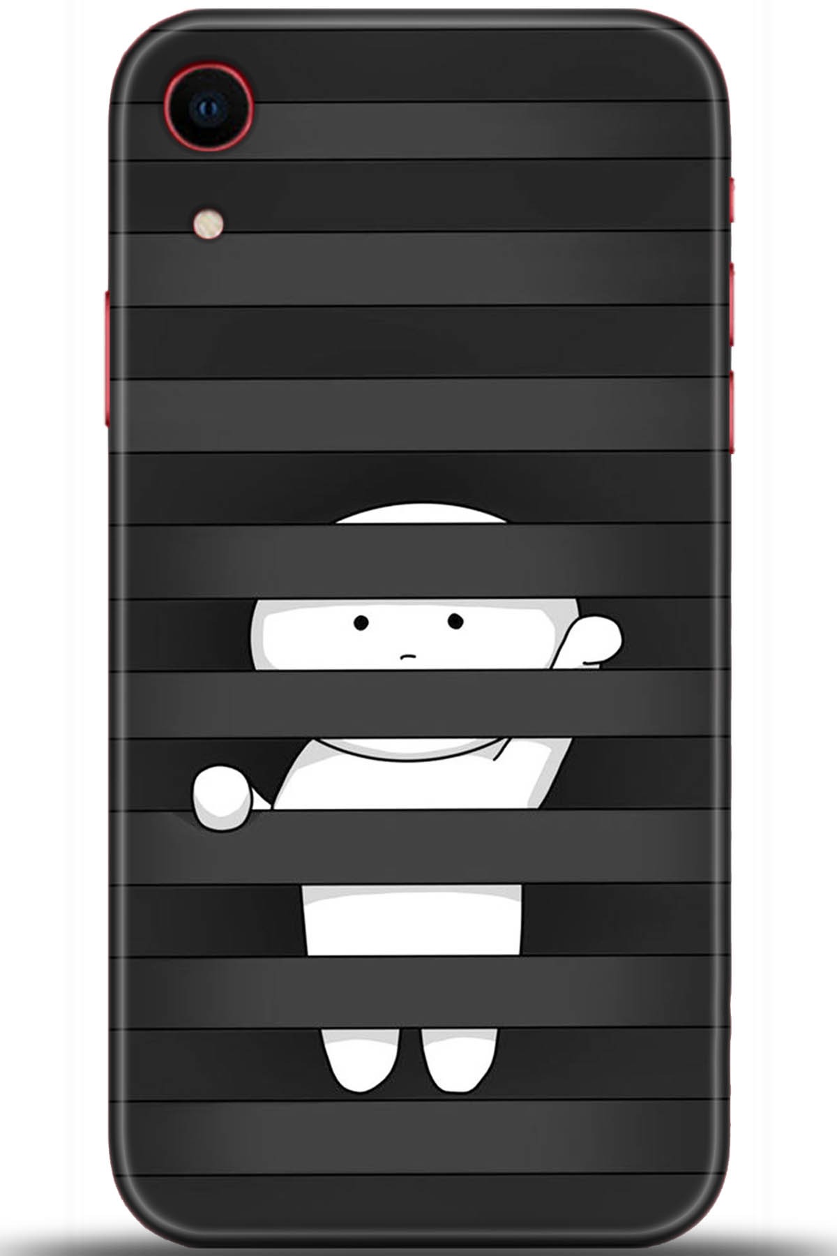 Apple iPhone XR Uyumlu Kılıf HD Baskılı Kılıf - Followed Institution 5478