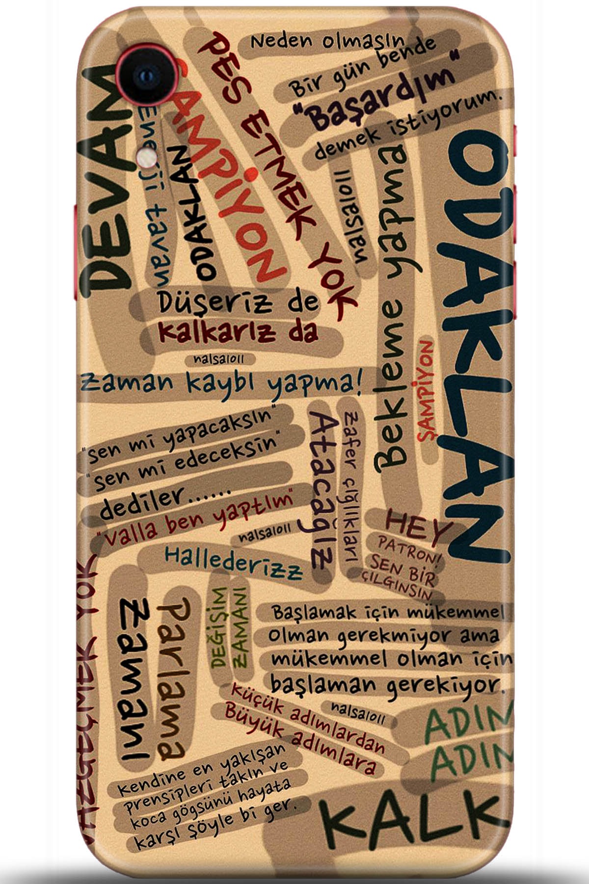 Apple iPhone XR Uyumlu Kılıf HD Baskılı Kılıf - Followed Institution 5586