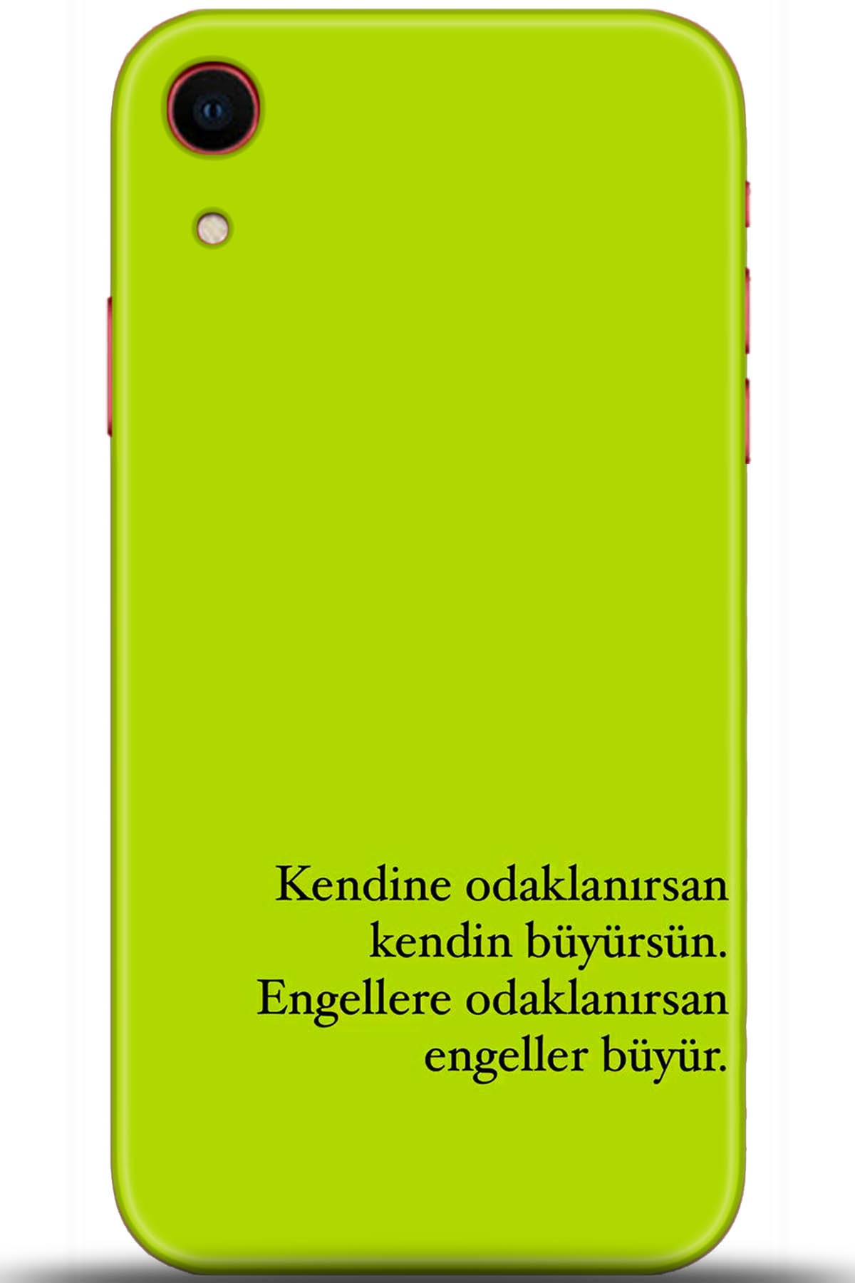 Apple iPhone XR Uyumlu Kılıf HD Baskılı Kılıf - Followed Institution 5593