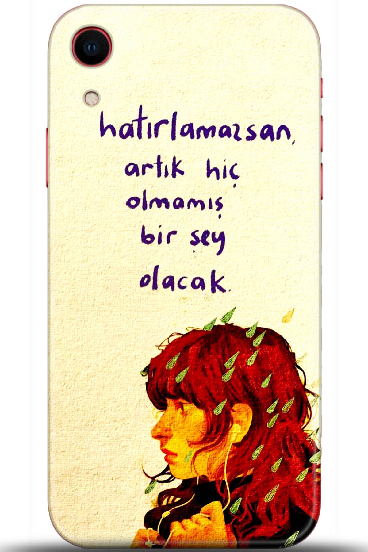 Apple iPhone XR Uyumlu Kılıf HD Baskılı Kılıf - Followed Institution 5595