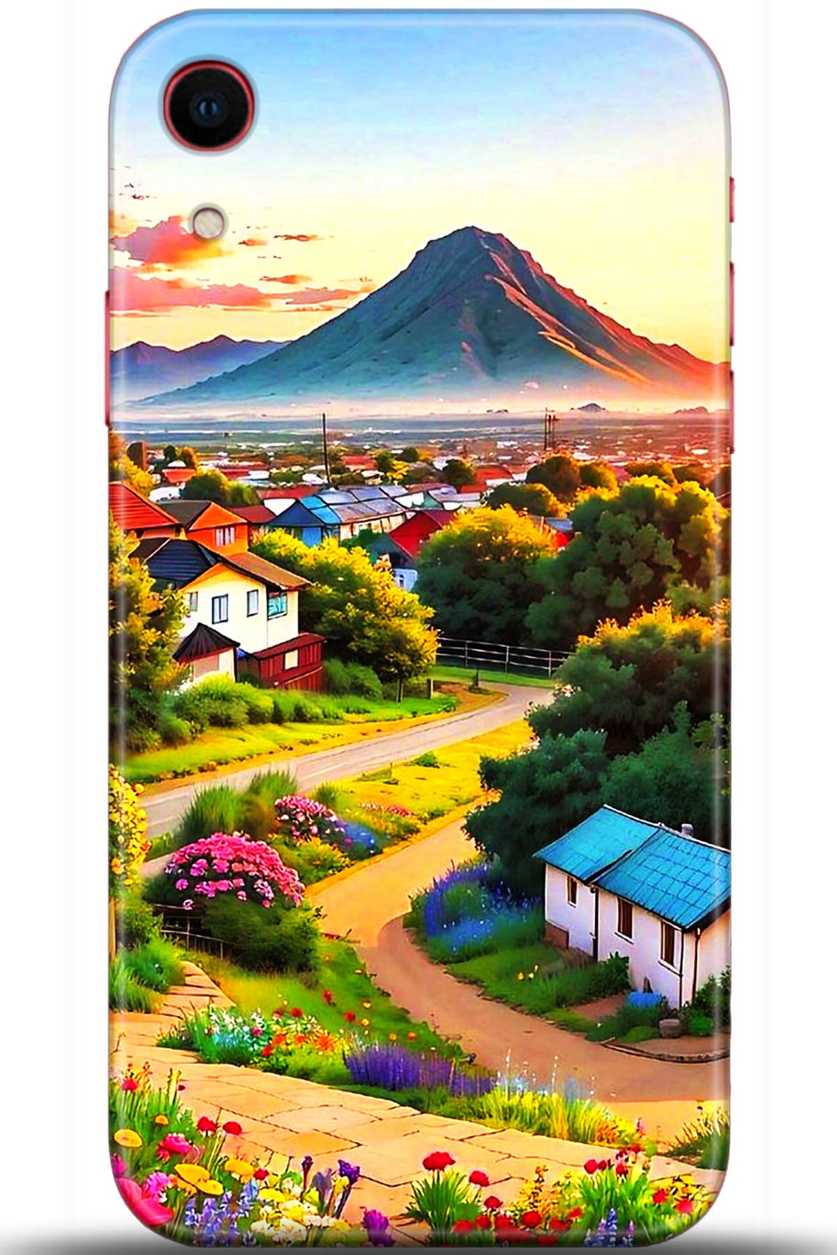 Apple iPhone XR Uyumlu Kılıf HD Baskılı Kılıf - Followed Institution 5605