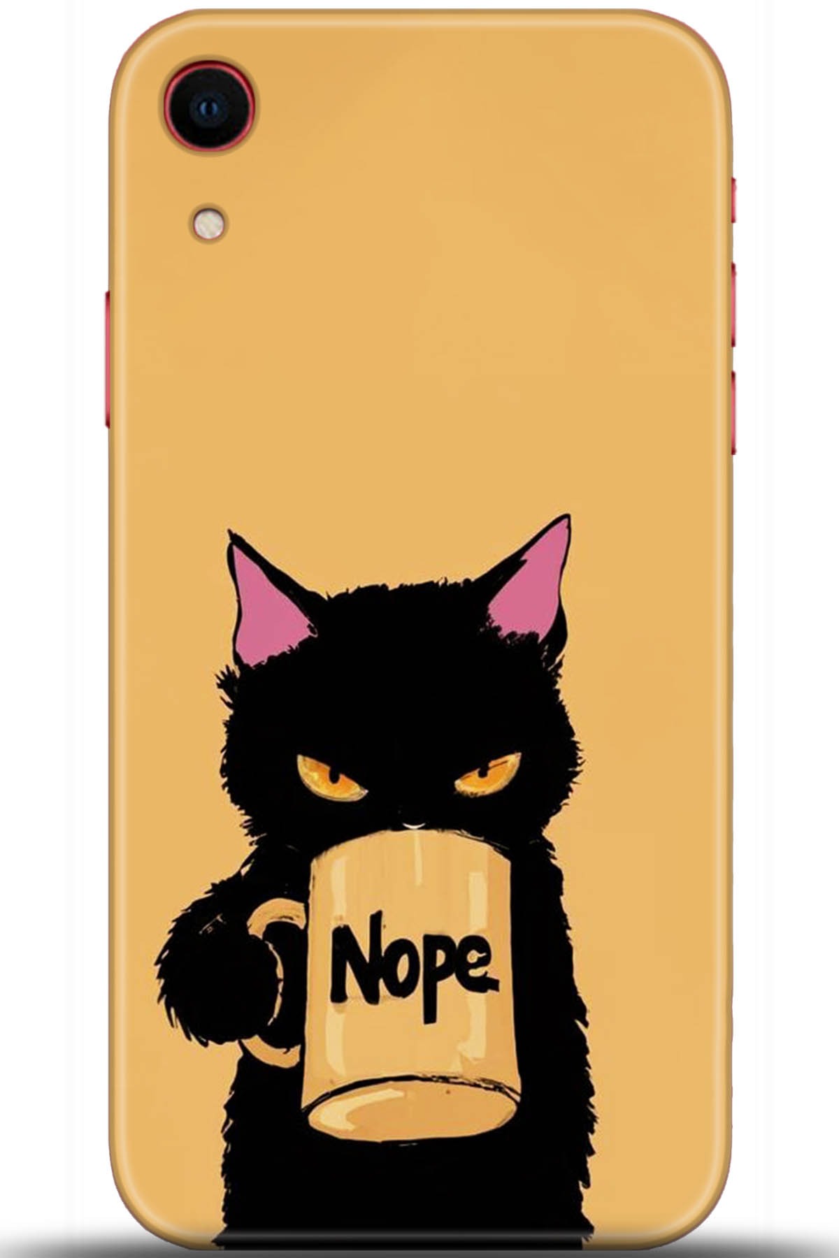 Apple iPhone XR Uyumlu Kılıf HD Baskılı Kılıf - Followed Institution 5652