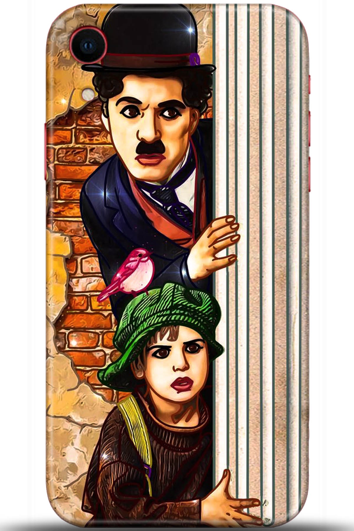 Apple iPhone XR Uyumlu Kılıf HD Baskılı Kılıf - Followed Institution 5694