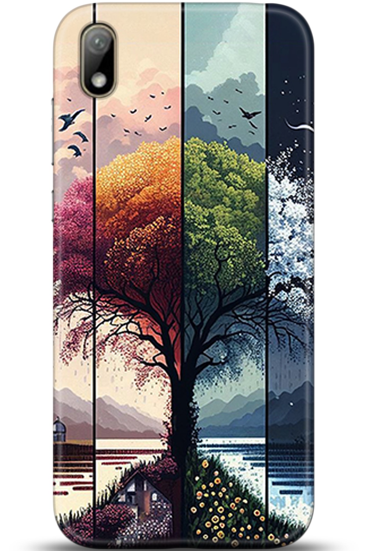 Huawei Y5 2019 Uyumlu Kılıf HD Baskılı Kılıf - Followed Institution 5369