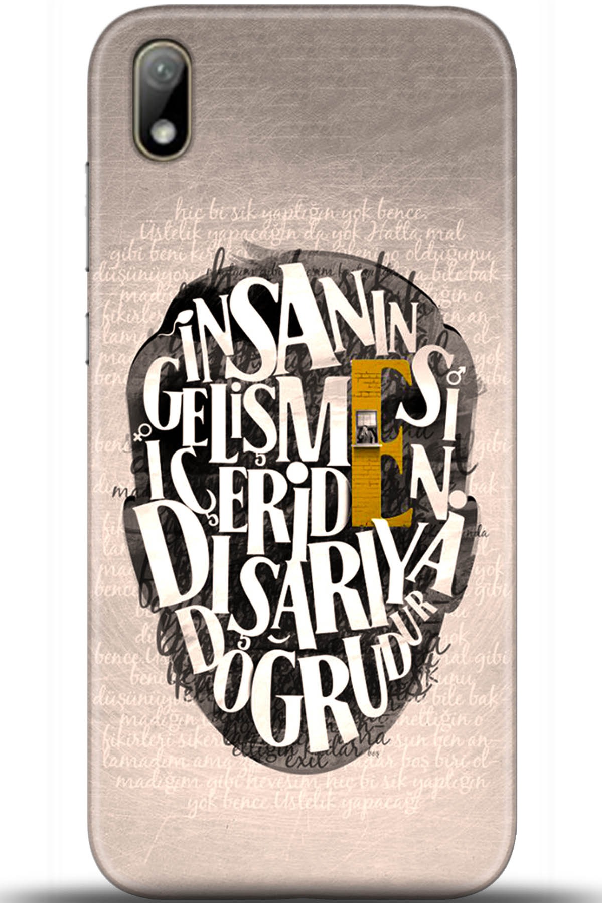 Huawei Y5 2019 Uyumlu Kılıf HD Baskılı Kılıf - Followed Institution 5587