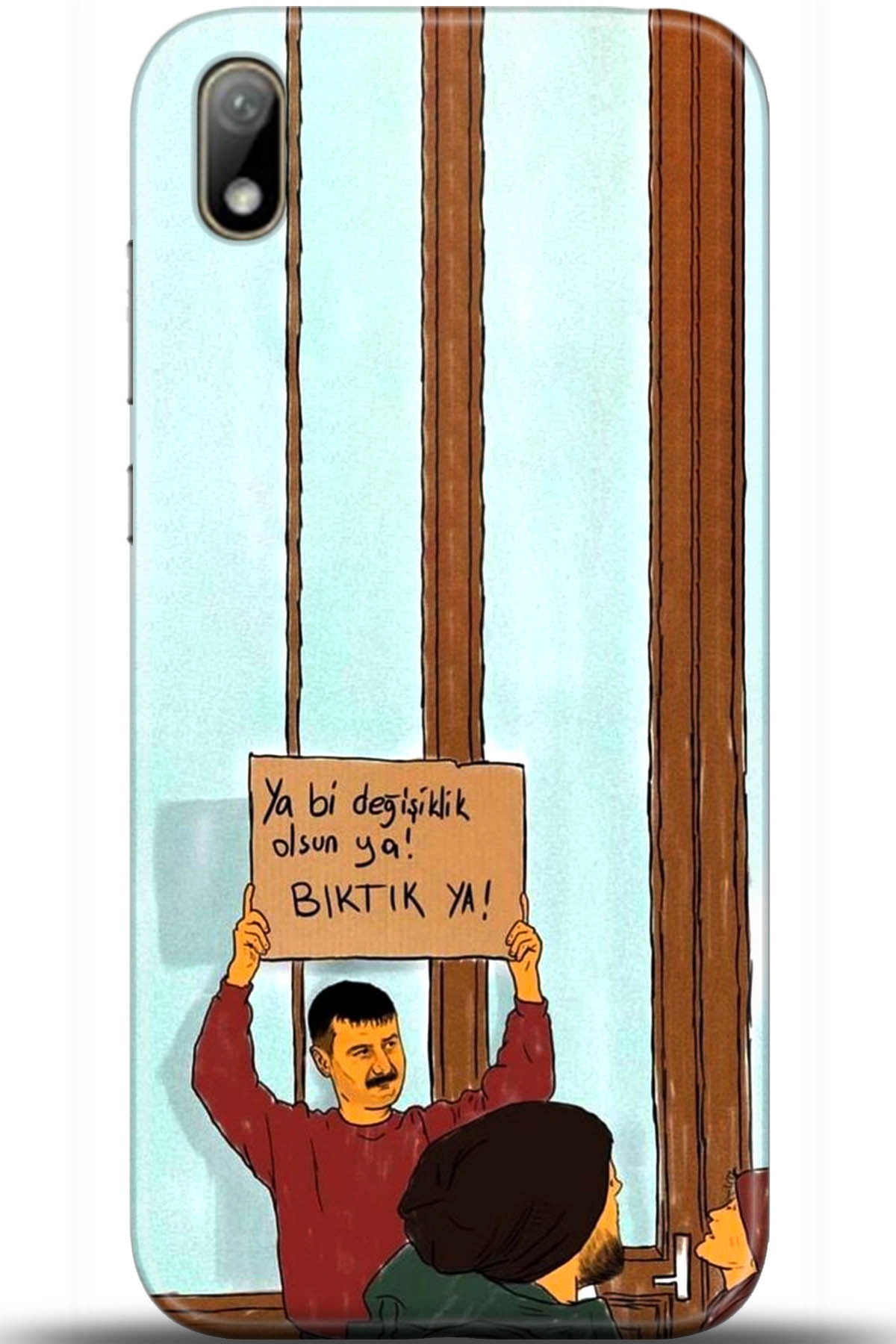 Huawei Y5 2019 Uyumlu Kılıf HD Baskılı Kılıf - Followed Institution 5594