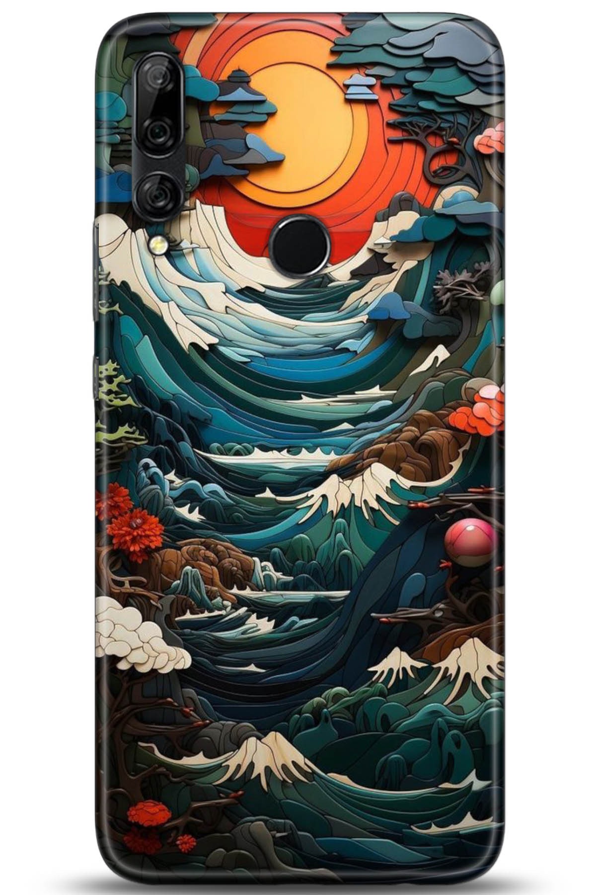 Huawei Y9 Prime 2019 Uyumlu Kılıf HD Baskılı Kılıf - Followed Institution 5009