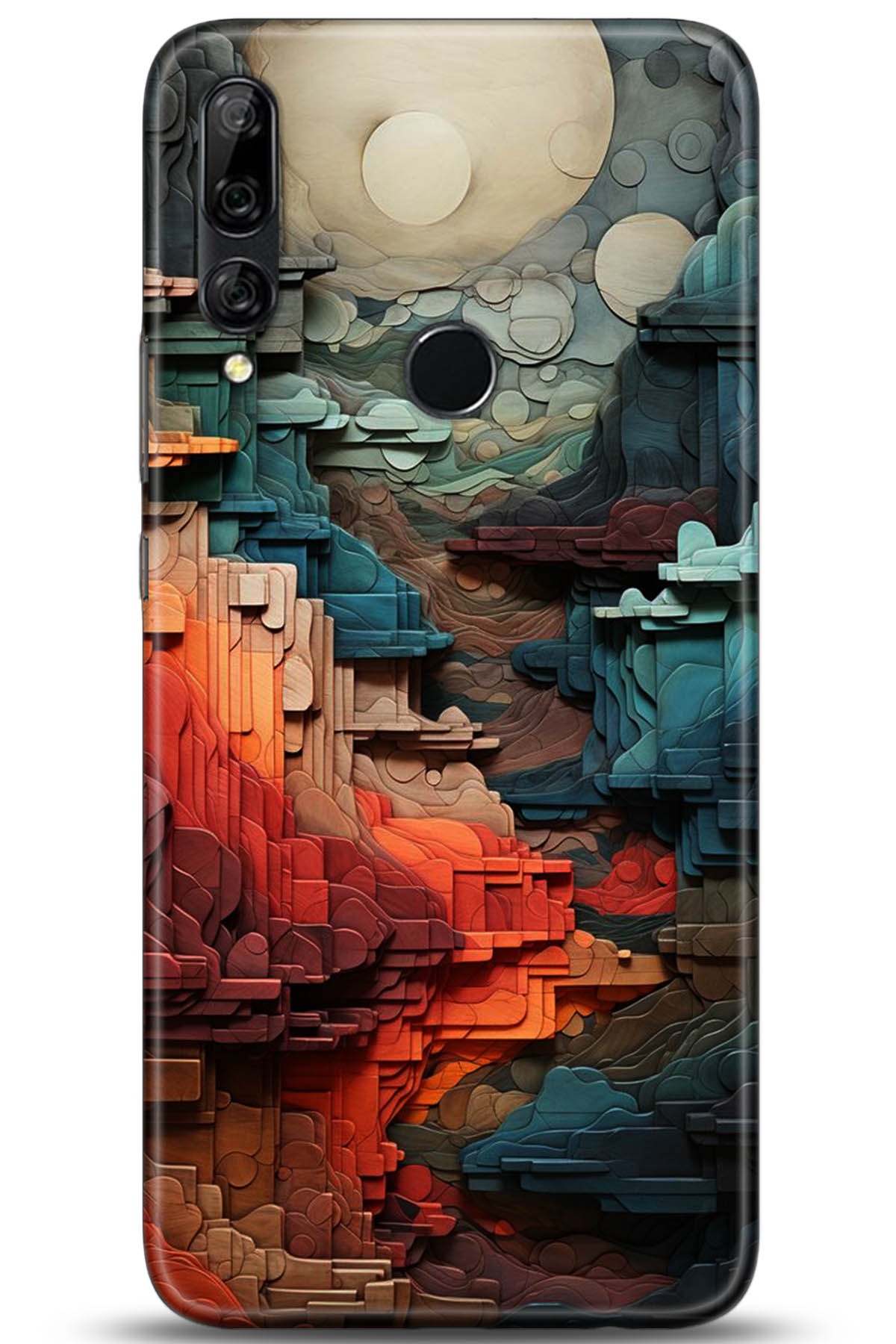 Huawei Y9 Prime 2019 Uyumlu Kılıf HD Baskılı Kılıf - Followed Institution 5218