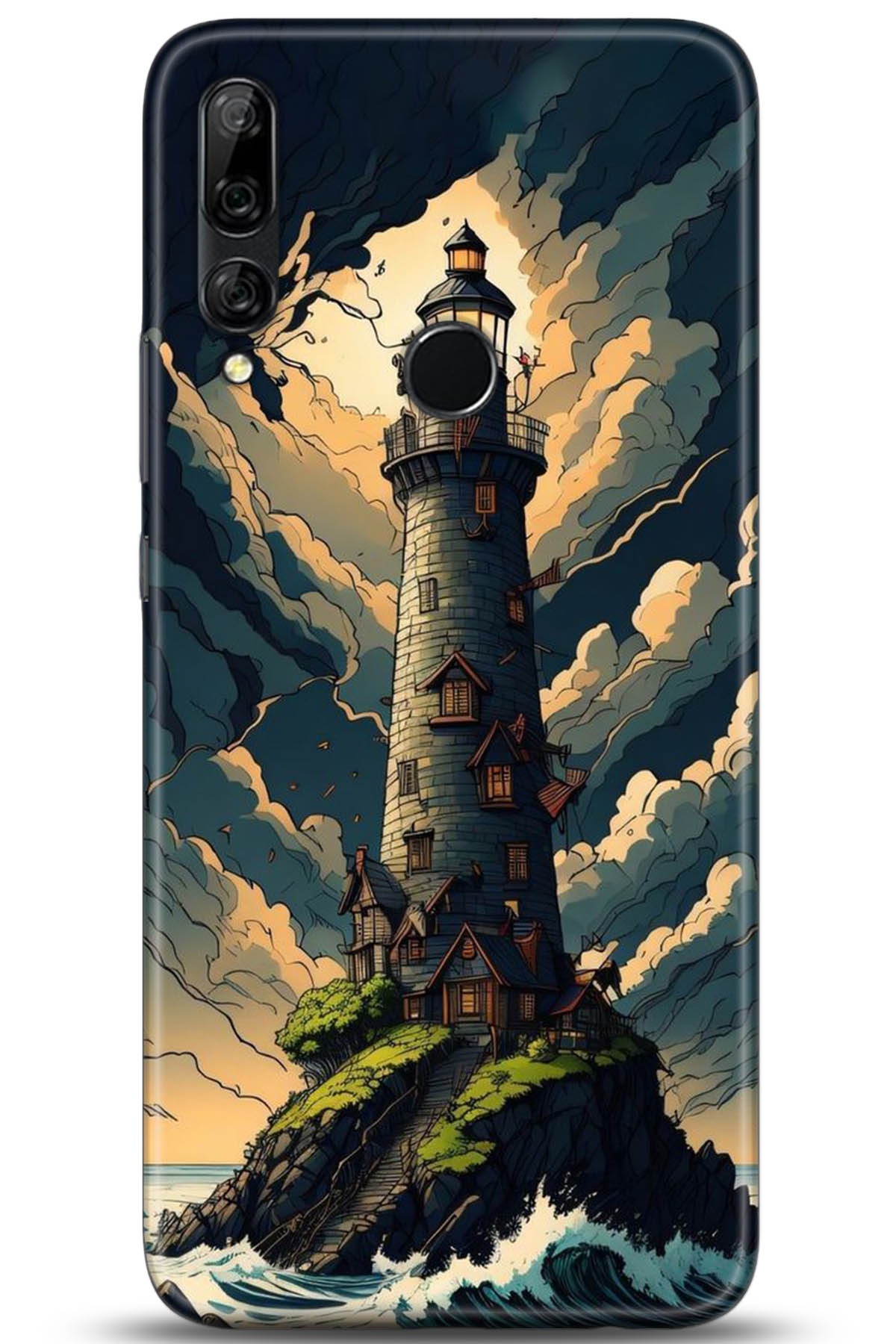 Huawei Y9 Prime 2019 Uyumlu Kılıf HD Baskılı Kılıf - Followed Institution 5236