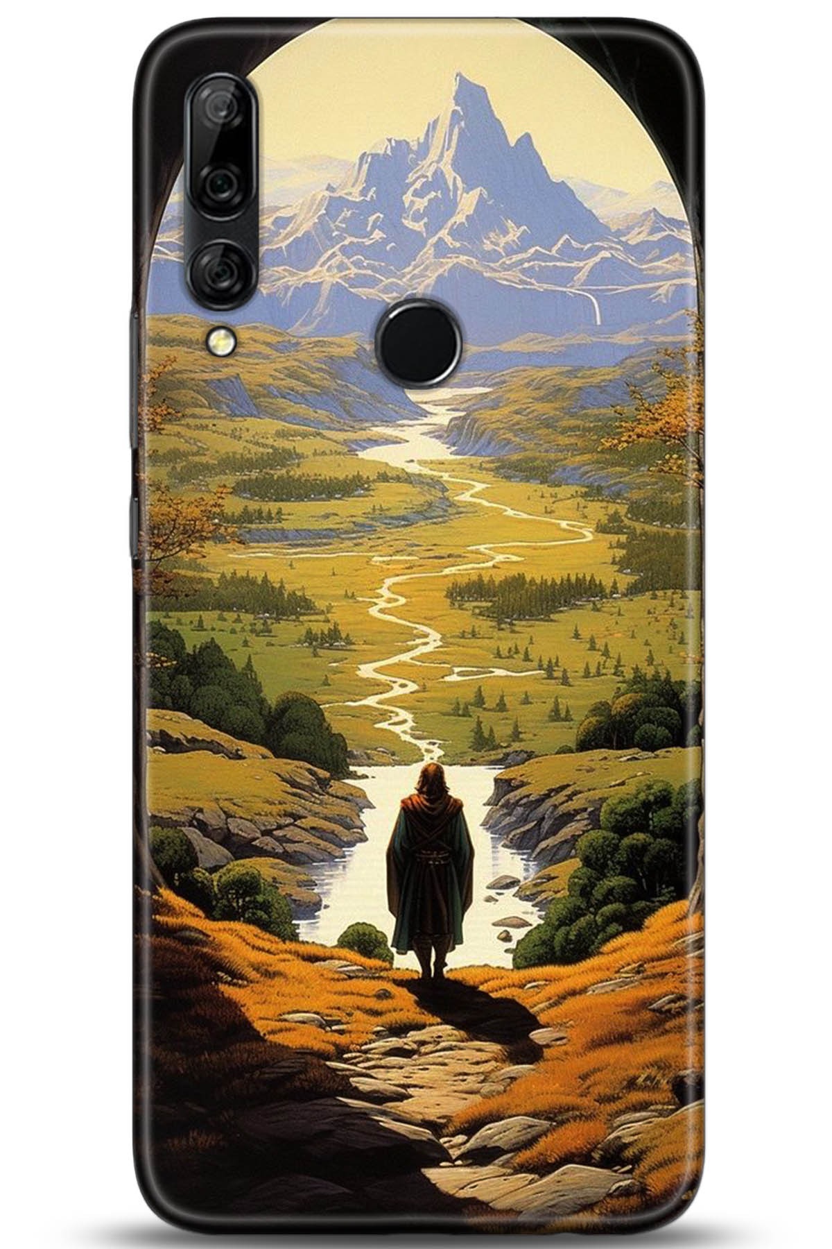 Huawei Y9 Prime 2019 Uyumlu Kılıf HD Baskılı Kılıf - Followed Institution 5263