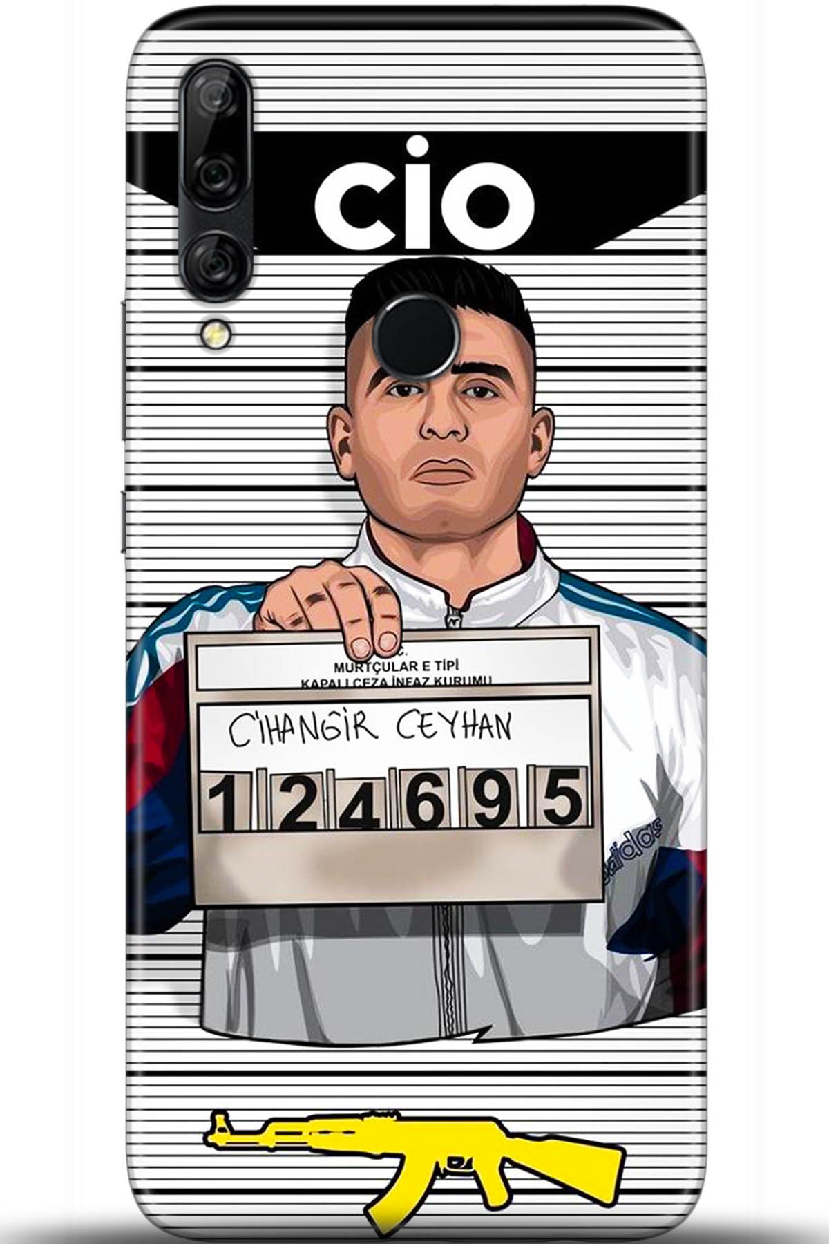 Huawei Y9 Prime 2019 Uyumlu Kılıf HD Baskılı Kılıf - Followed Institution 5411