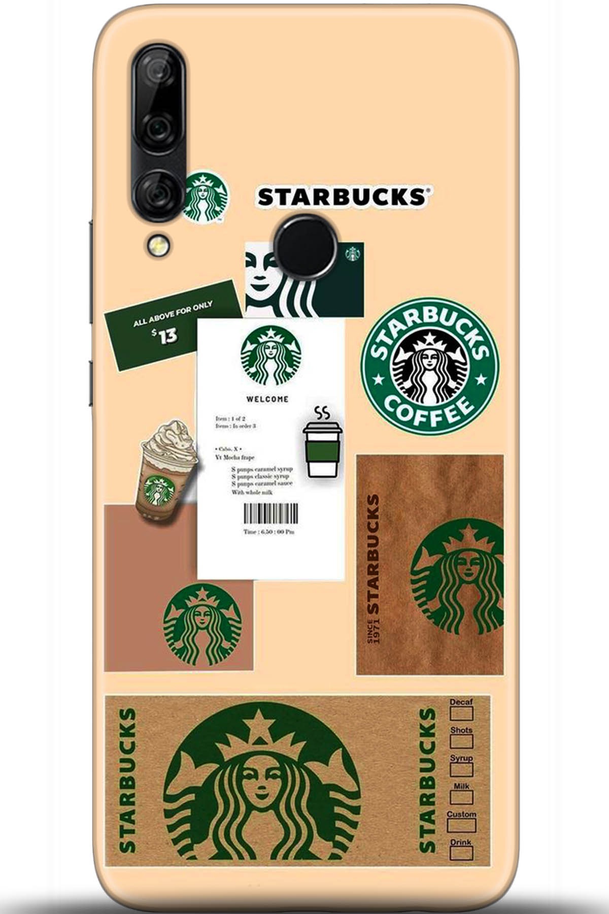 Huawei Y9 Prime 2019 Uyumlu Kılıf HD Baskılı Kılıf - Followed Institution 5470