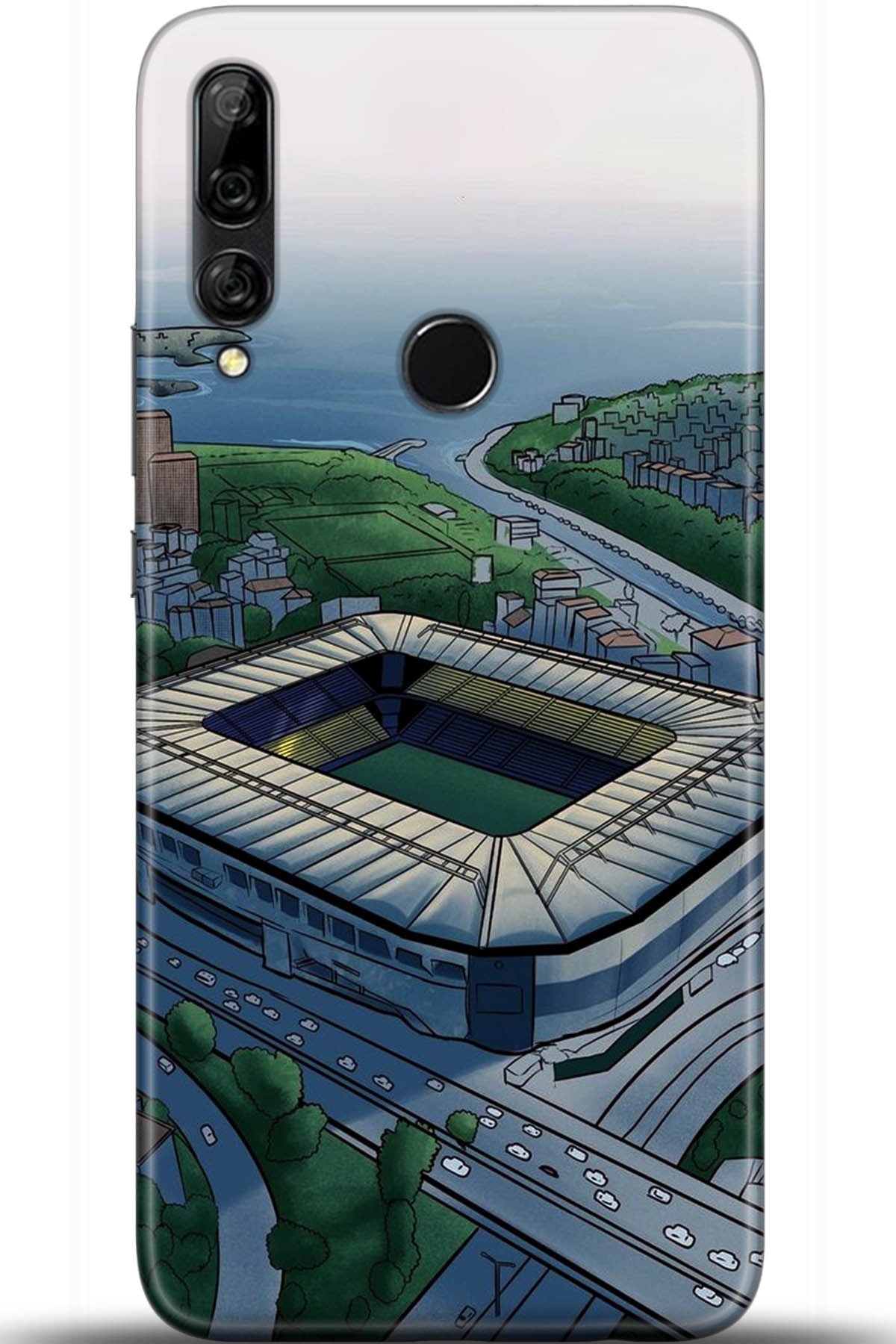 Huawei Y9 Prime 2019 Uyumlu Kılıf HD Baskılı Kılıf - Followed Institution 5715