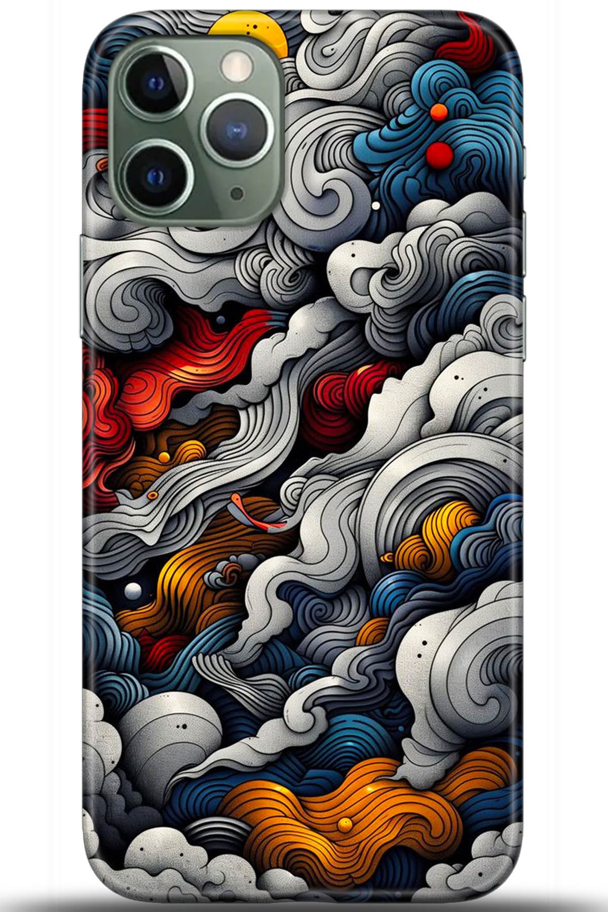 Apple iPhone 11 Pro Max Kılıf HD Baskılı Kılıf - Followed Institution 5436