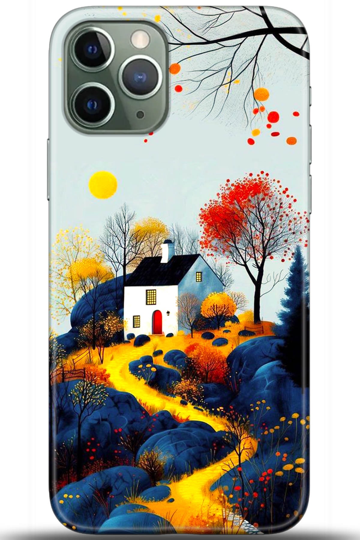 Apple iPhone 11 Pro Max Kılıf HD Baskılı Kılıf - Followed Institution 5569