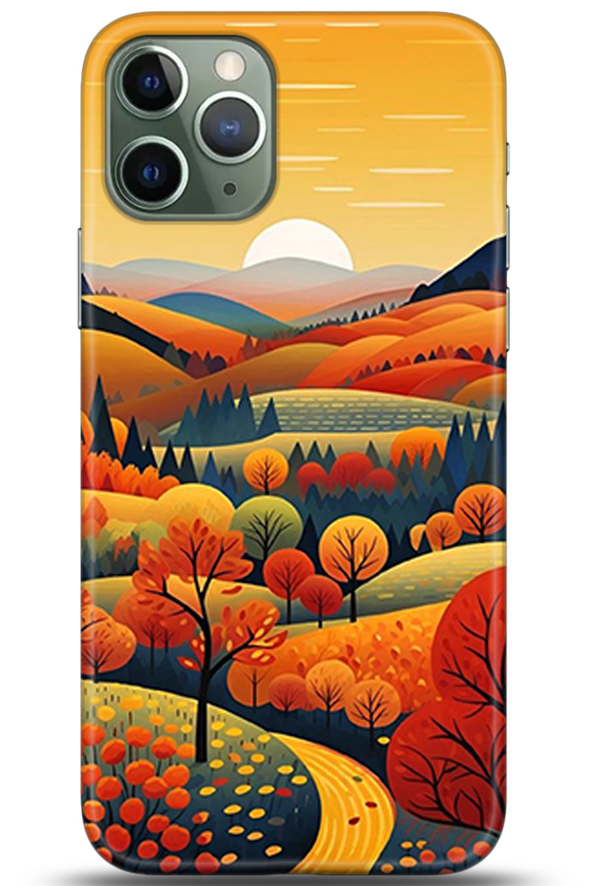 Apple iPhone 11 Pro Max Uyumlu Kılıf HD Baskılı Kılıf - Followed Institution 5356