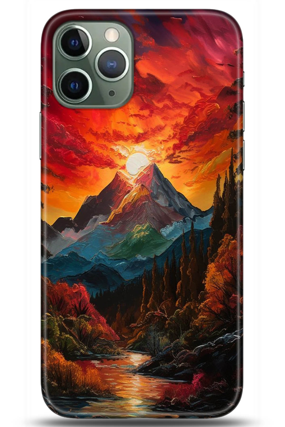 Apple iPhone 11 Pro Kılıf HD Baskılı Kılıf - Followed Institution 5224