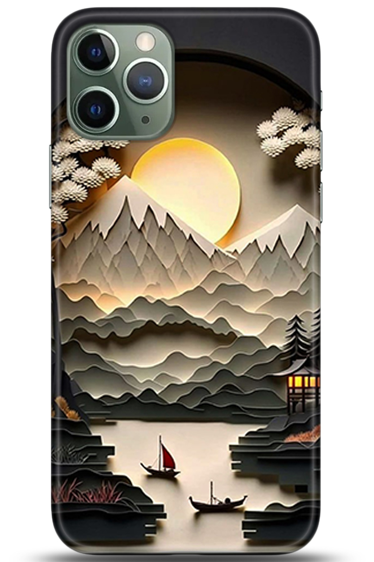 Apple iPhone 11 Pro Kılıf HD Baskılı Kılıf - Followed Institution 5354