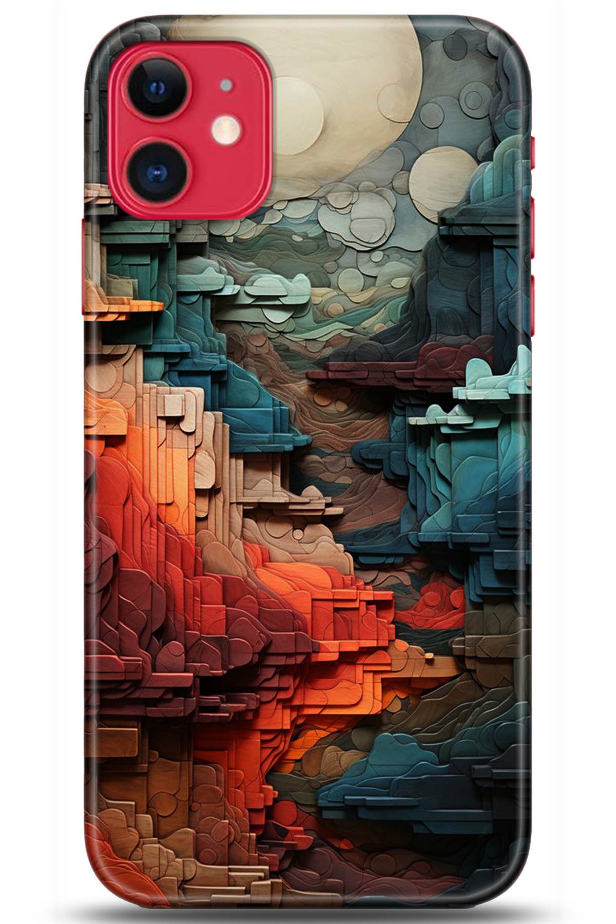 Apple iPhone 11 Kılıf HD Baskılı Kılıf - Followed Institution 5218