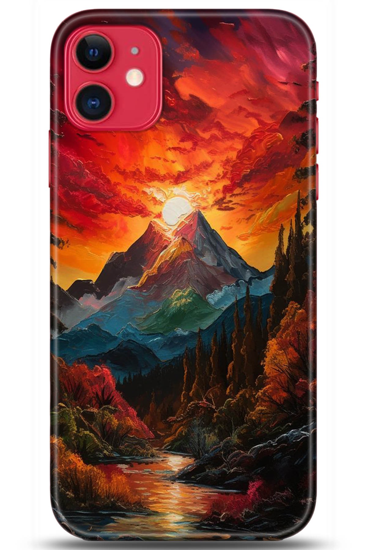 Apple iPhone 11 Kılıf HD Baskılı Kılıf - Followed Institution 5224