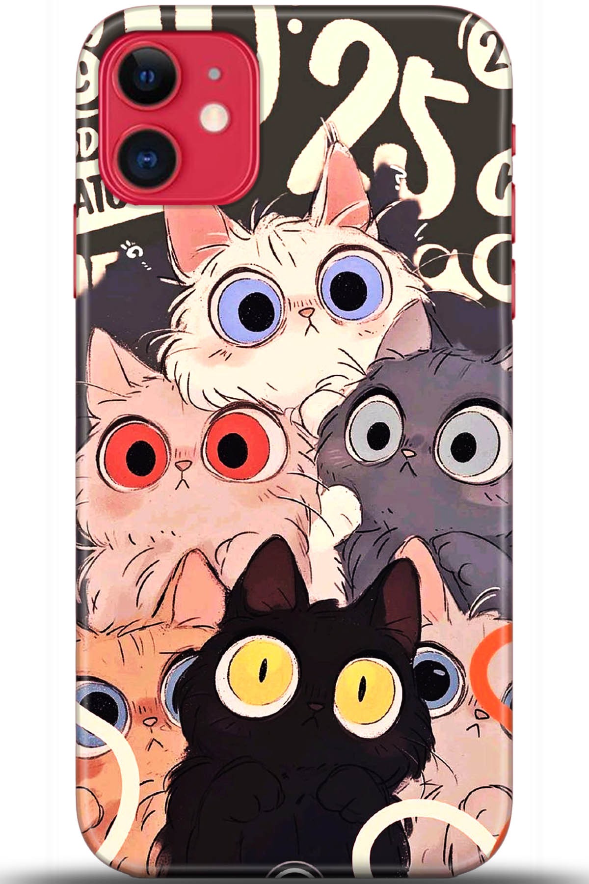 Apple iPhone 11 Uyumlu Kılıf HD Baskılı Kılıf - Followed Institution 5641