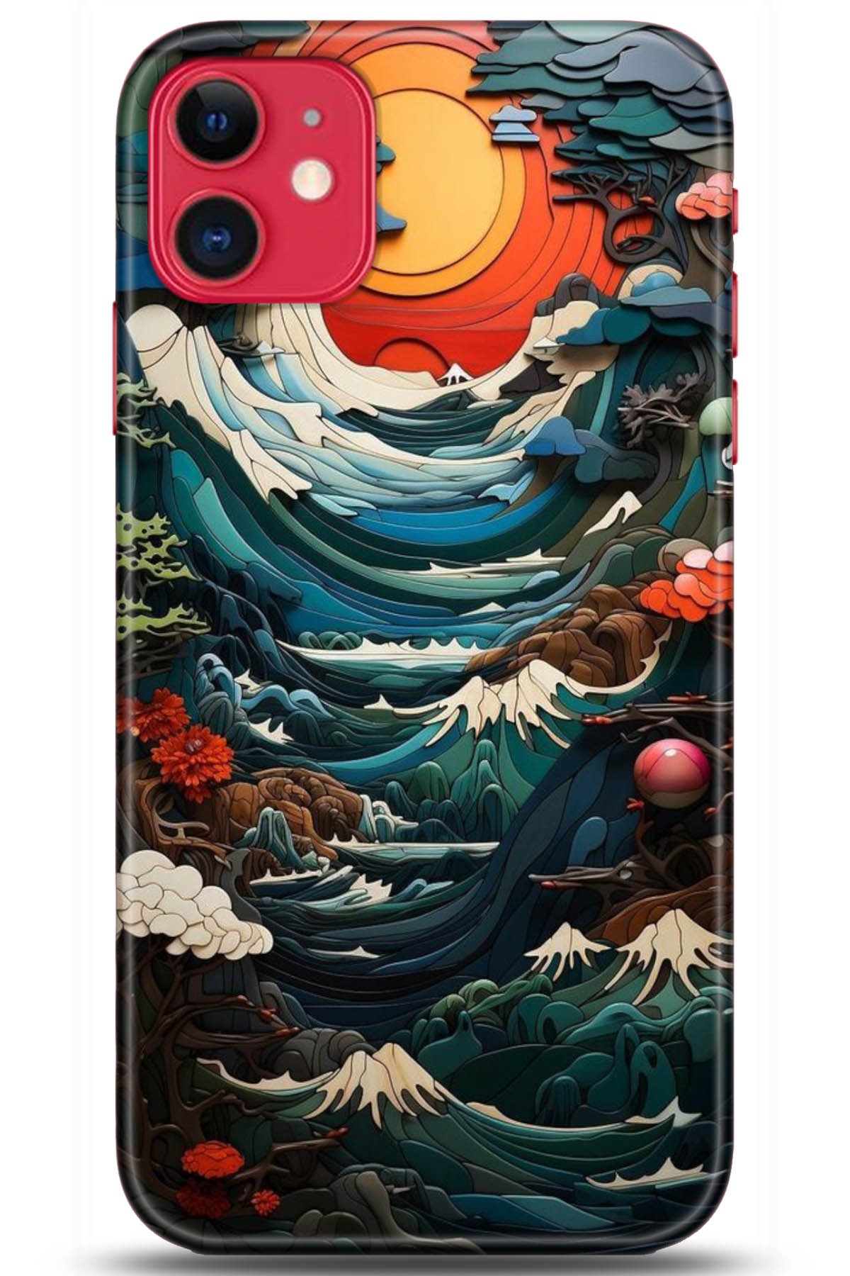 Apple iPhone 11 Uyumlu Kılıf HD Baskılı Kılıf - Followed Institution 5009