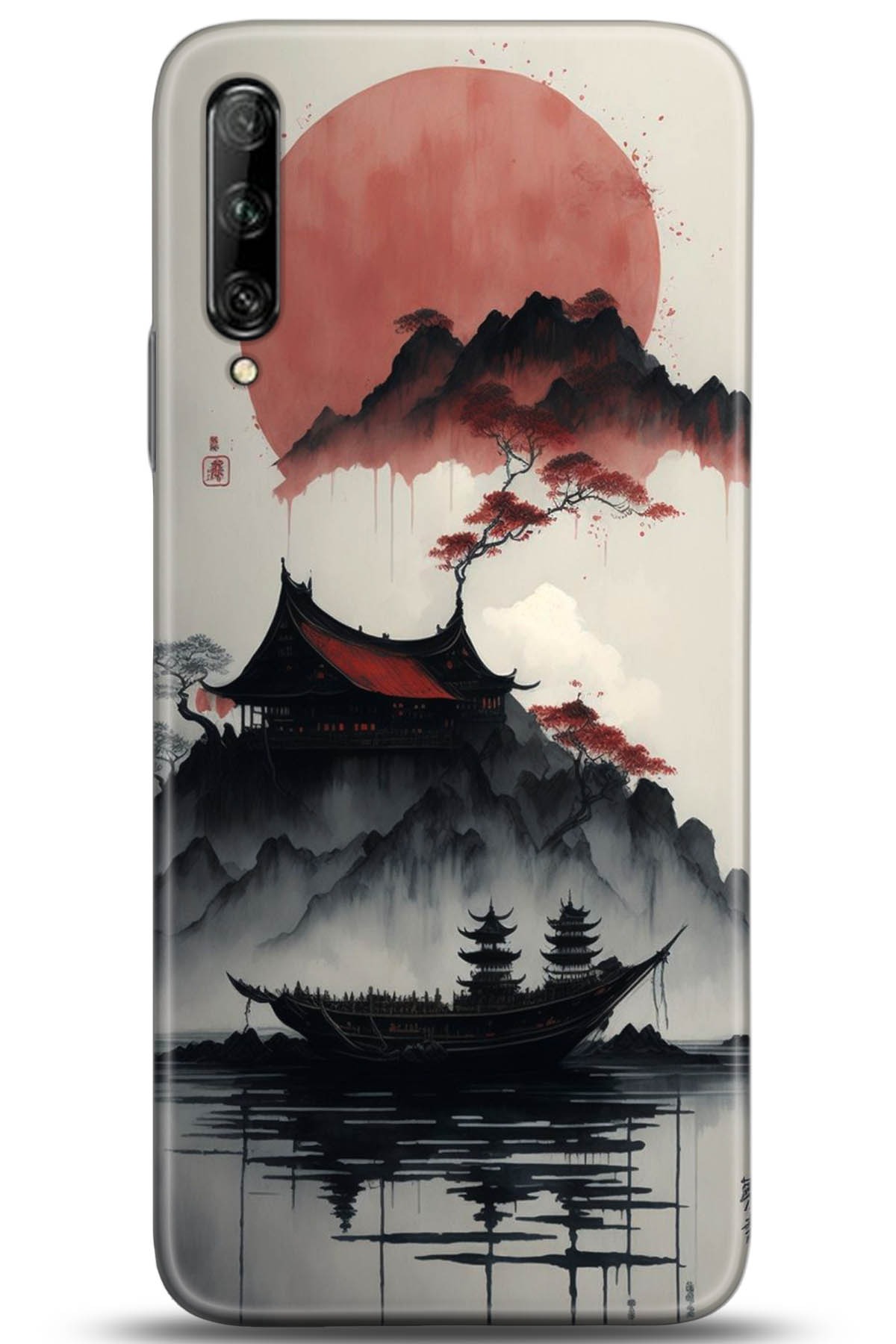 Huawei P Smart Pro 2019 Uyumlu Kılıf HD Baskılı Kılıf - Followed Institution 5174