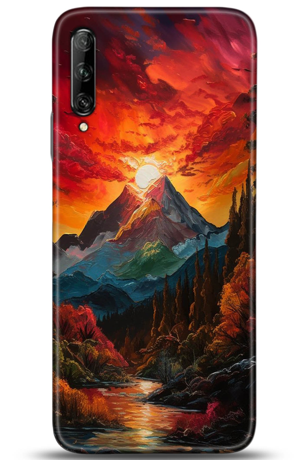 Huawei P Smart Pro 2019 Uyumlu Kılıf HD Baskılı Kılıf - Followed Institution 5224