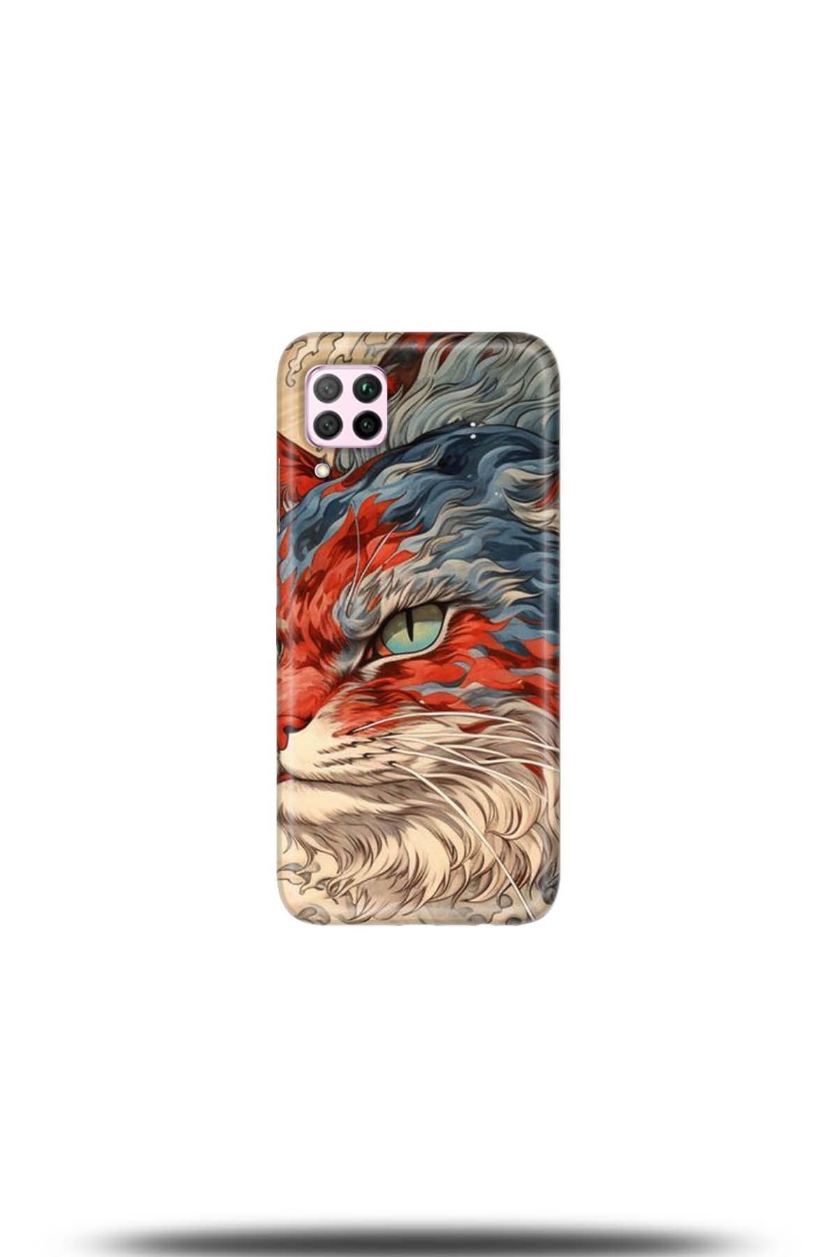 Huawei P40 Lite Uyumlu Kılıf HD Baskılı Kılıf - Followed Institution 5267