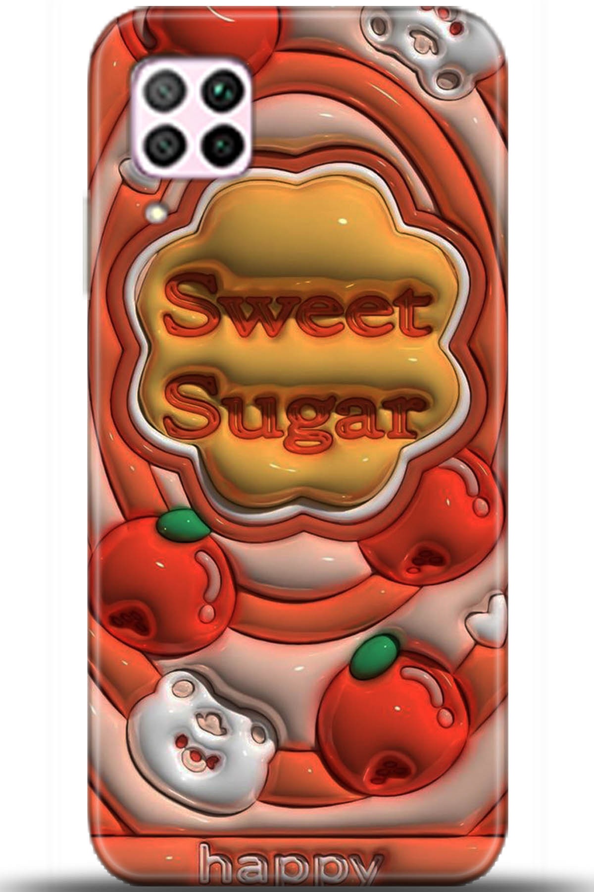 Huawei P40 Lite Uyumlu Kılıf HD Baskılı Kılıf - Followed Institution 5392