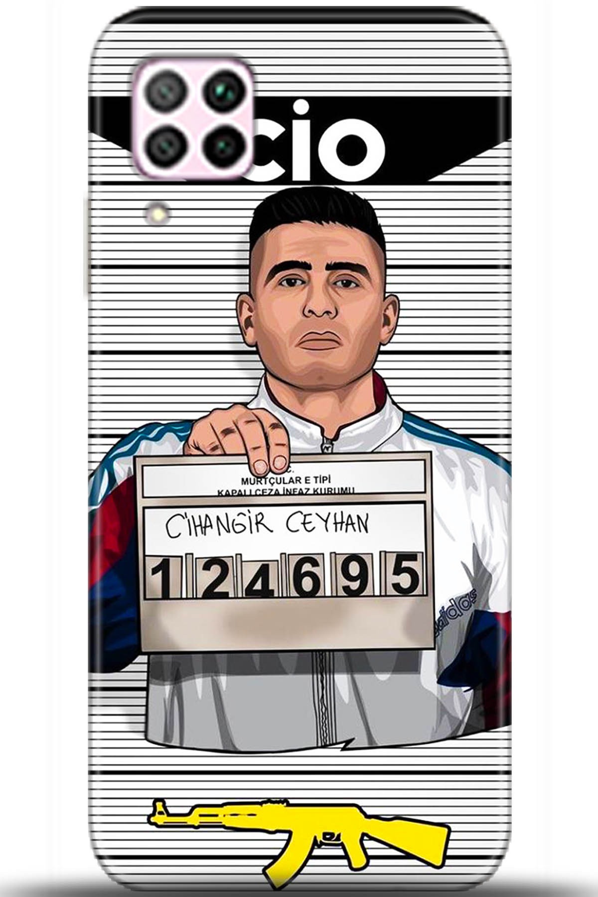 Huawei P40 Lite Uyumlu Kılıf HD Baskılı Kılıf - Followed Institution 5411