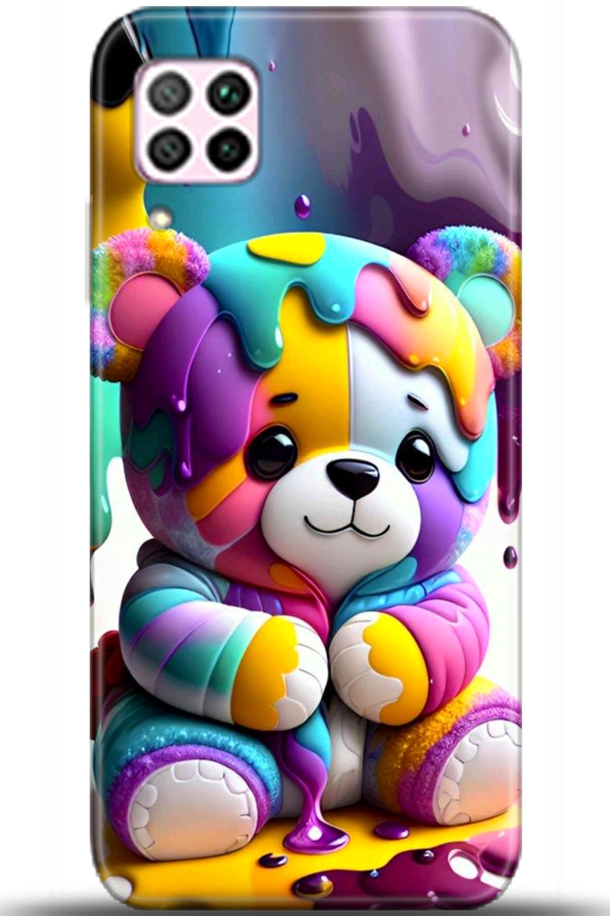 Huawei P40 Lite Uyumlu Kılıf HD Baskılı Kılıf - Followed Institution 5493