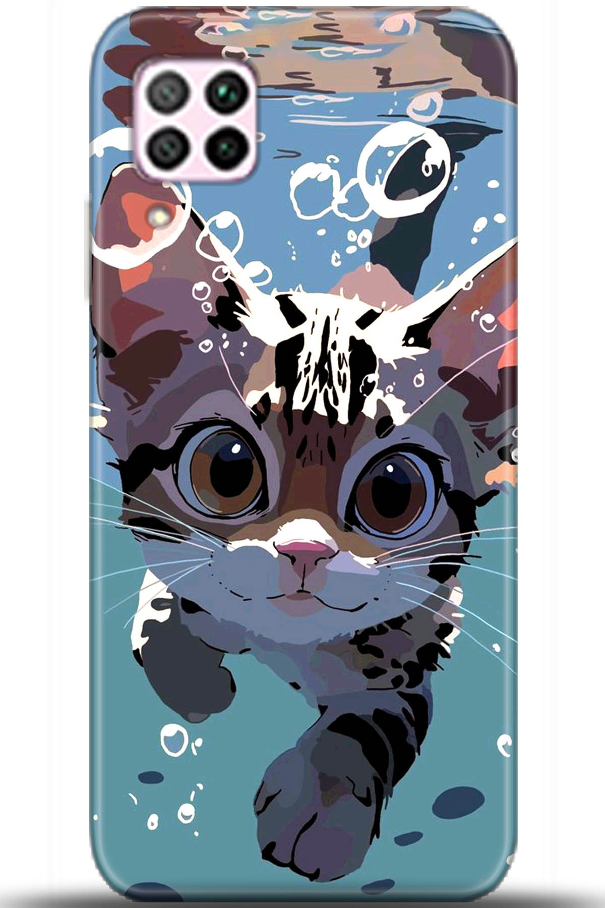 Huawei P40 Lite Uyumlu Kılıf HD Baskılı Kılıf - Followed Institution 5557